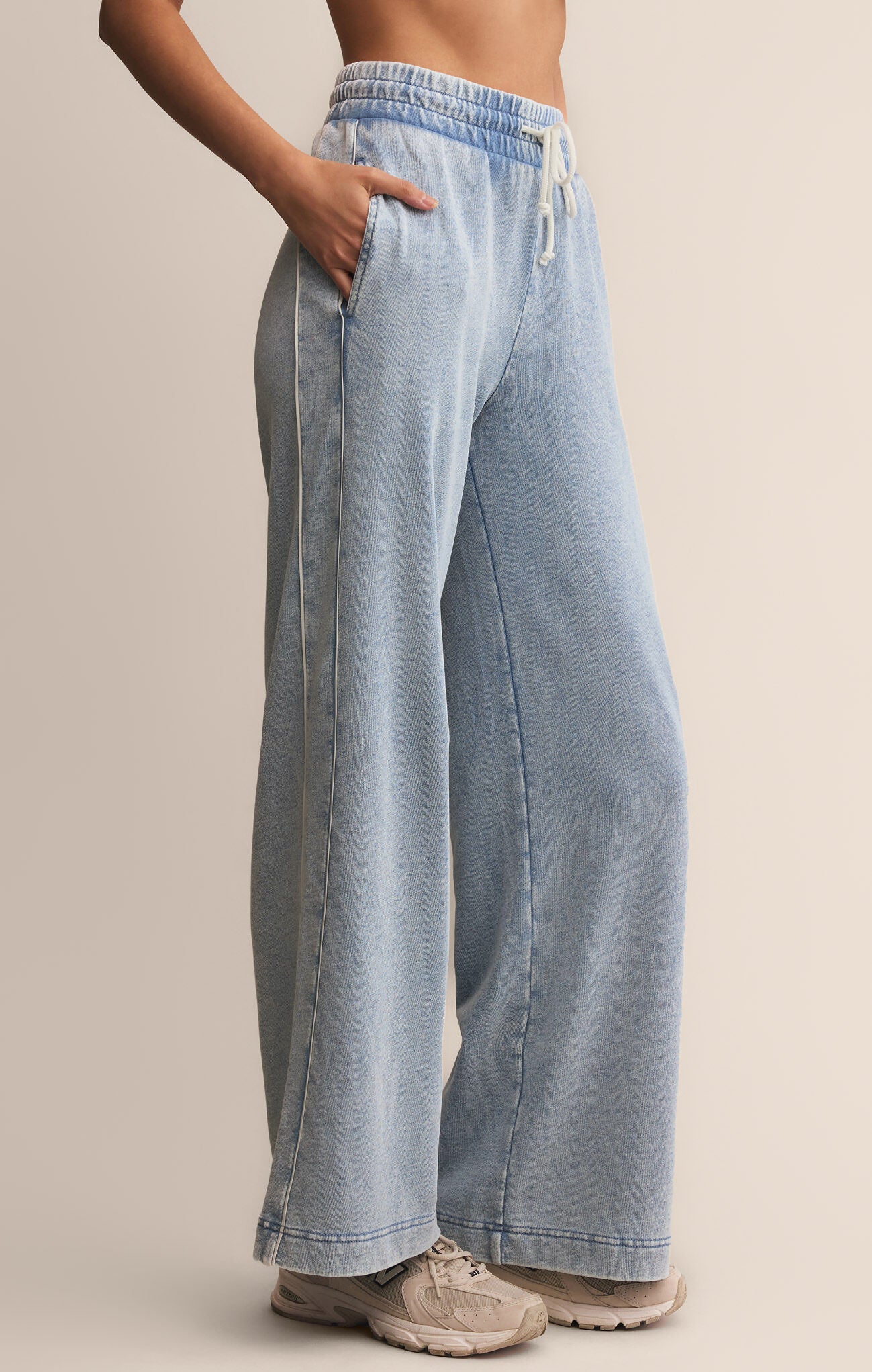 Sport Stripe Knit Pant
