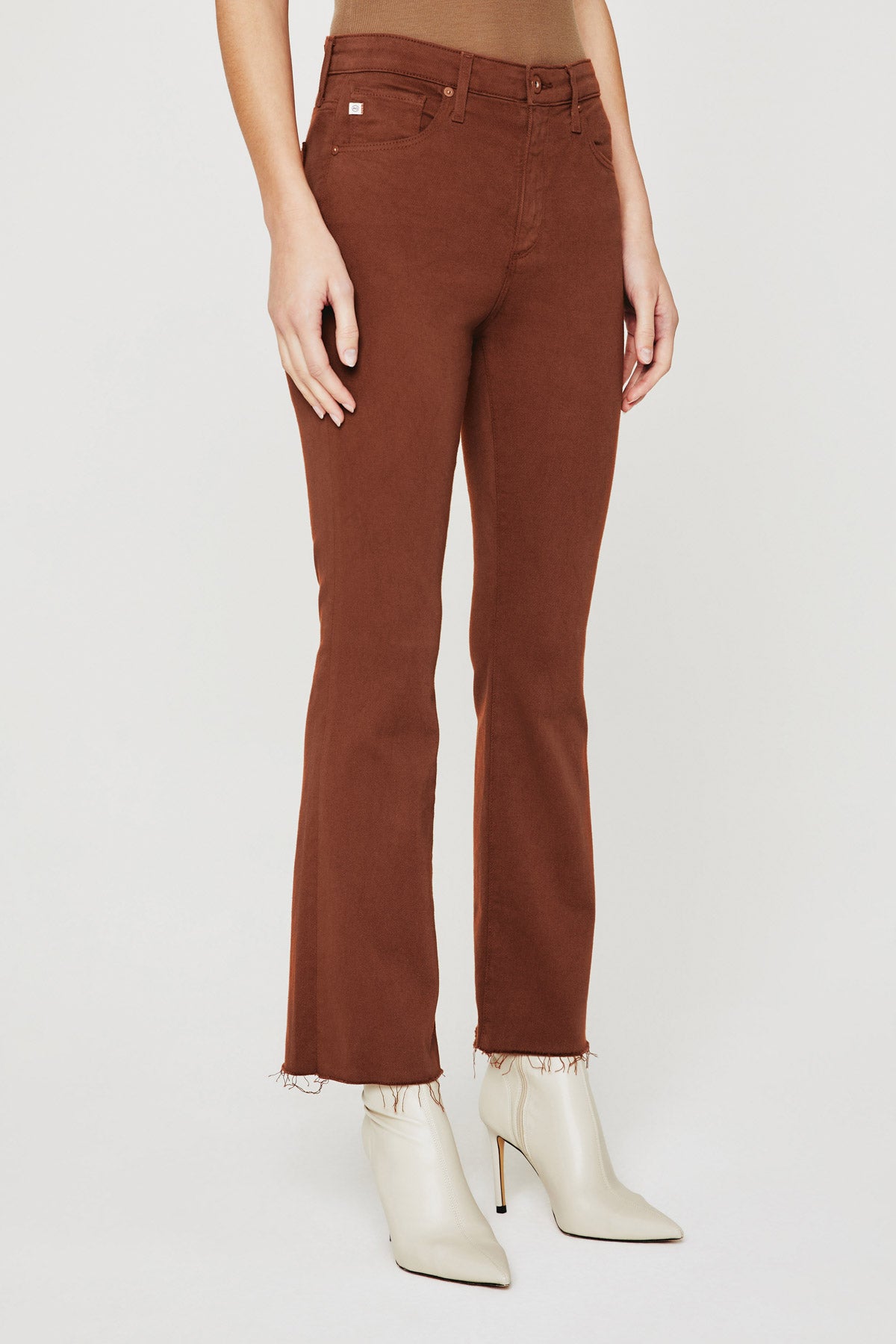 Farrah Boot Crop in Spiced Maple