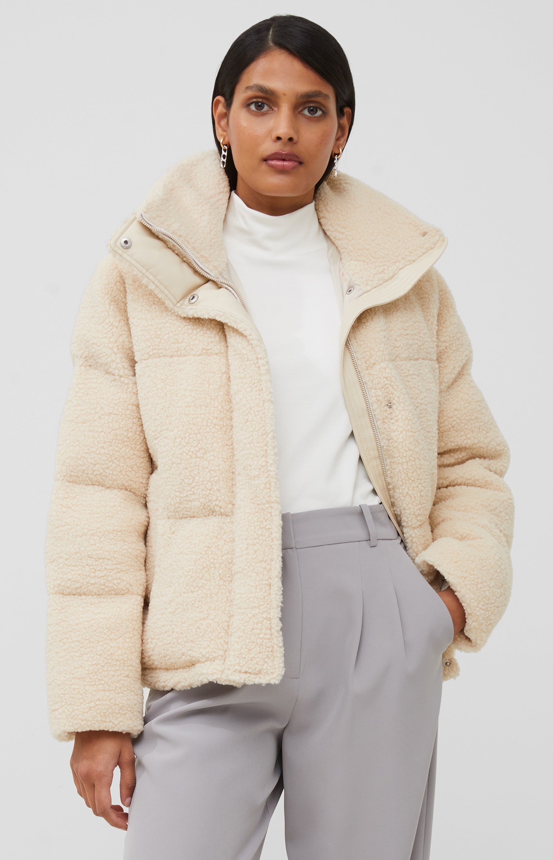 Faux Shearling Jacket
