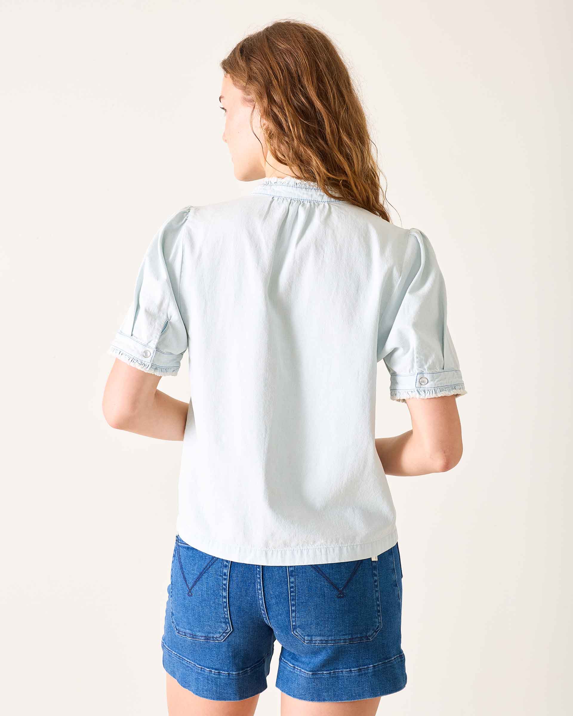 Sweet Clementine V-Neck Top