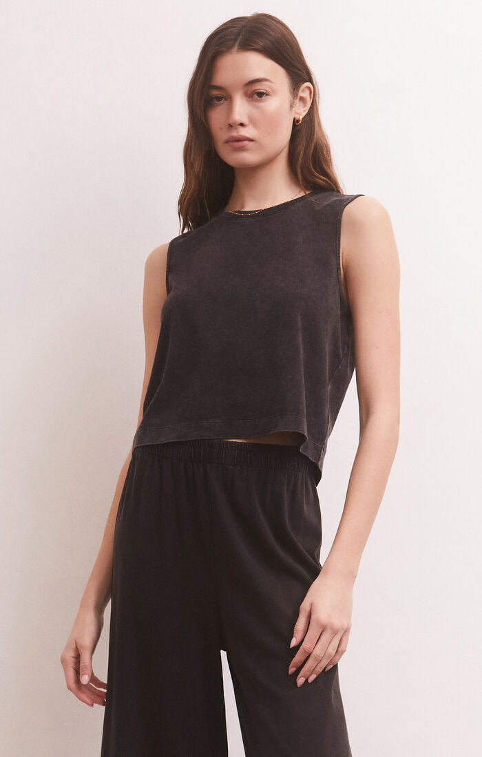 Sloane Jersey Muscle Tank