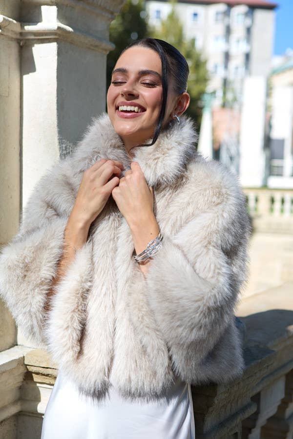 Party Fur Capelet