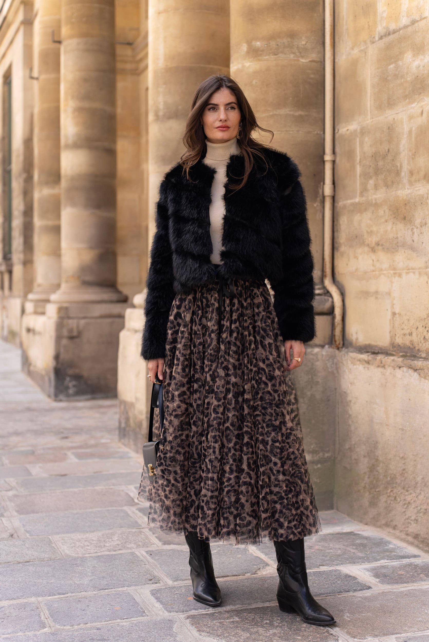 Paula Short Fur Jacket