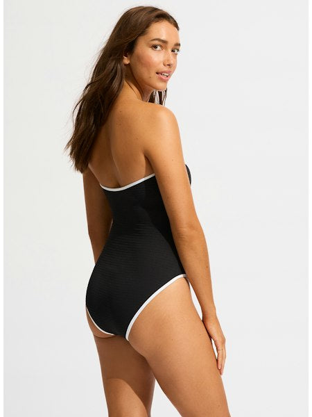 Ring Front Bandeau One Piece