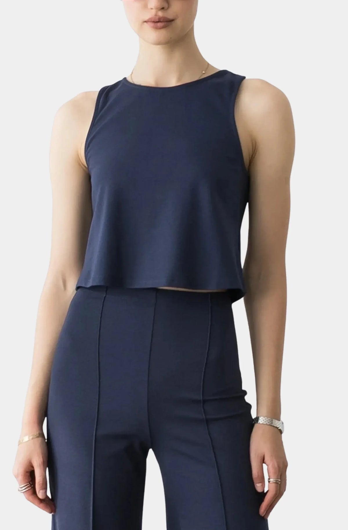 Ponte Knit Tank Top
