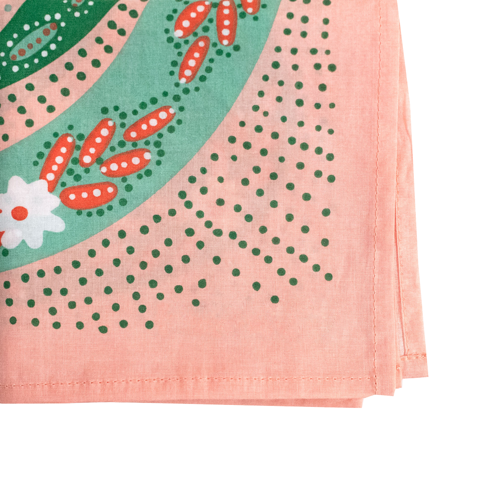Snakes Pink Bandana