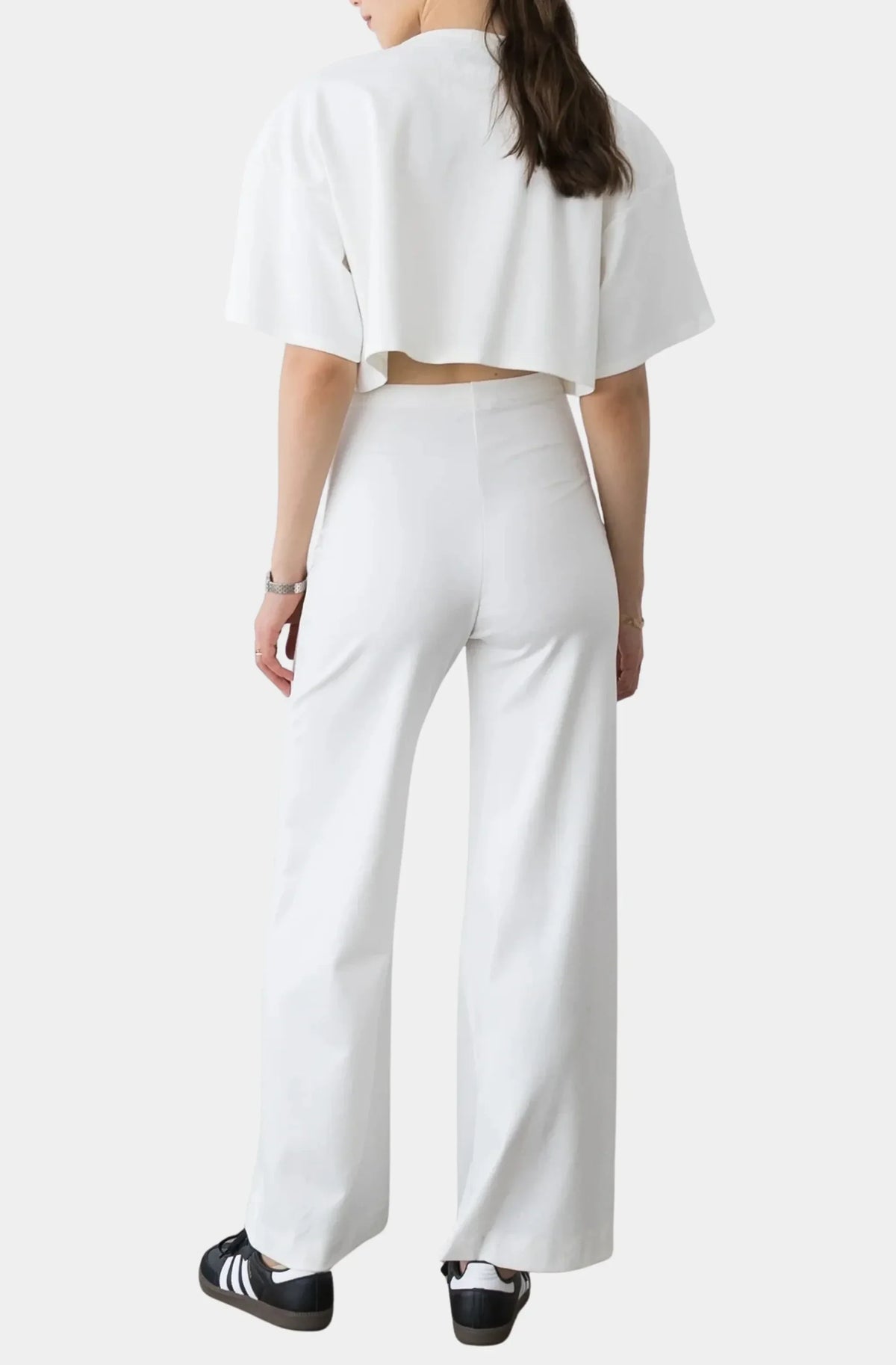 Ponte Knit Crop Top