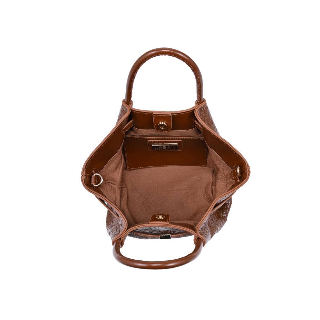 Selena Embossed Woven Crossbody