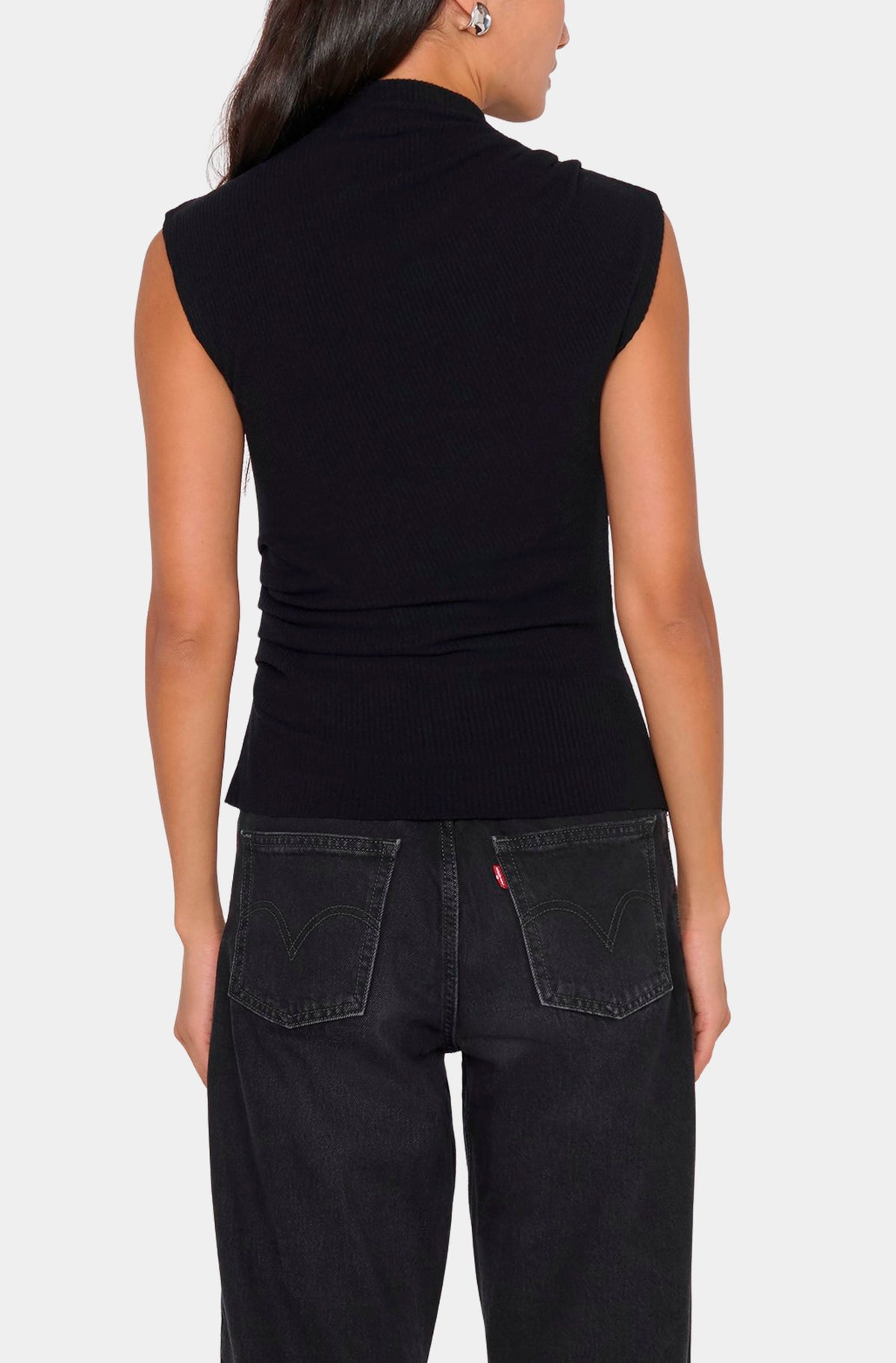 Arielle Draped Wrap Top