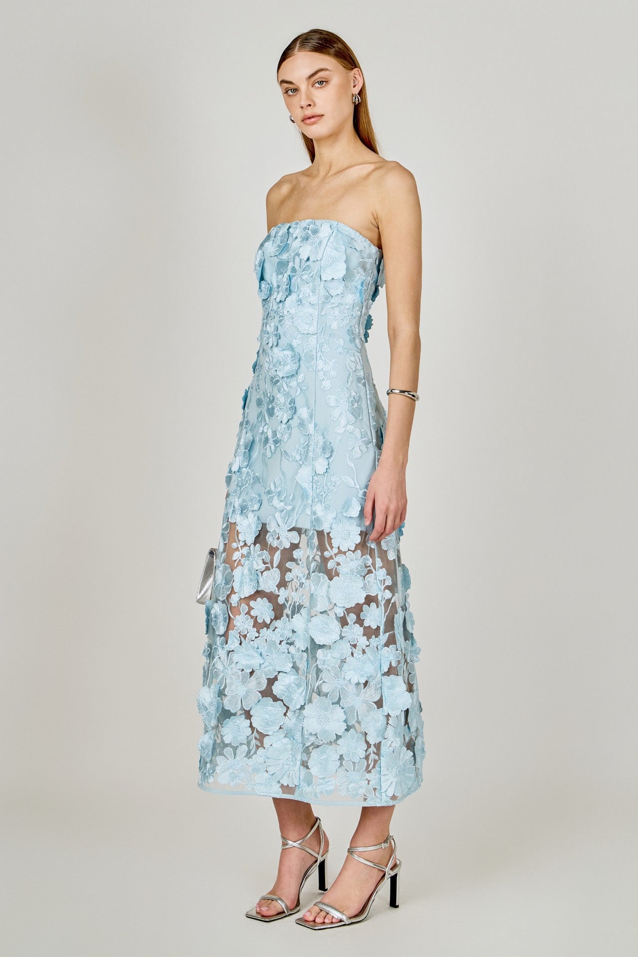 Elara Floral Maxi Dress