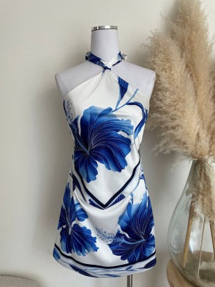 Blue Crush Mini Dress