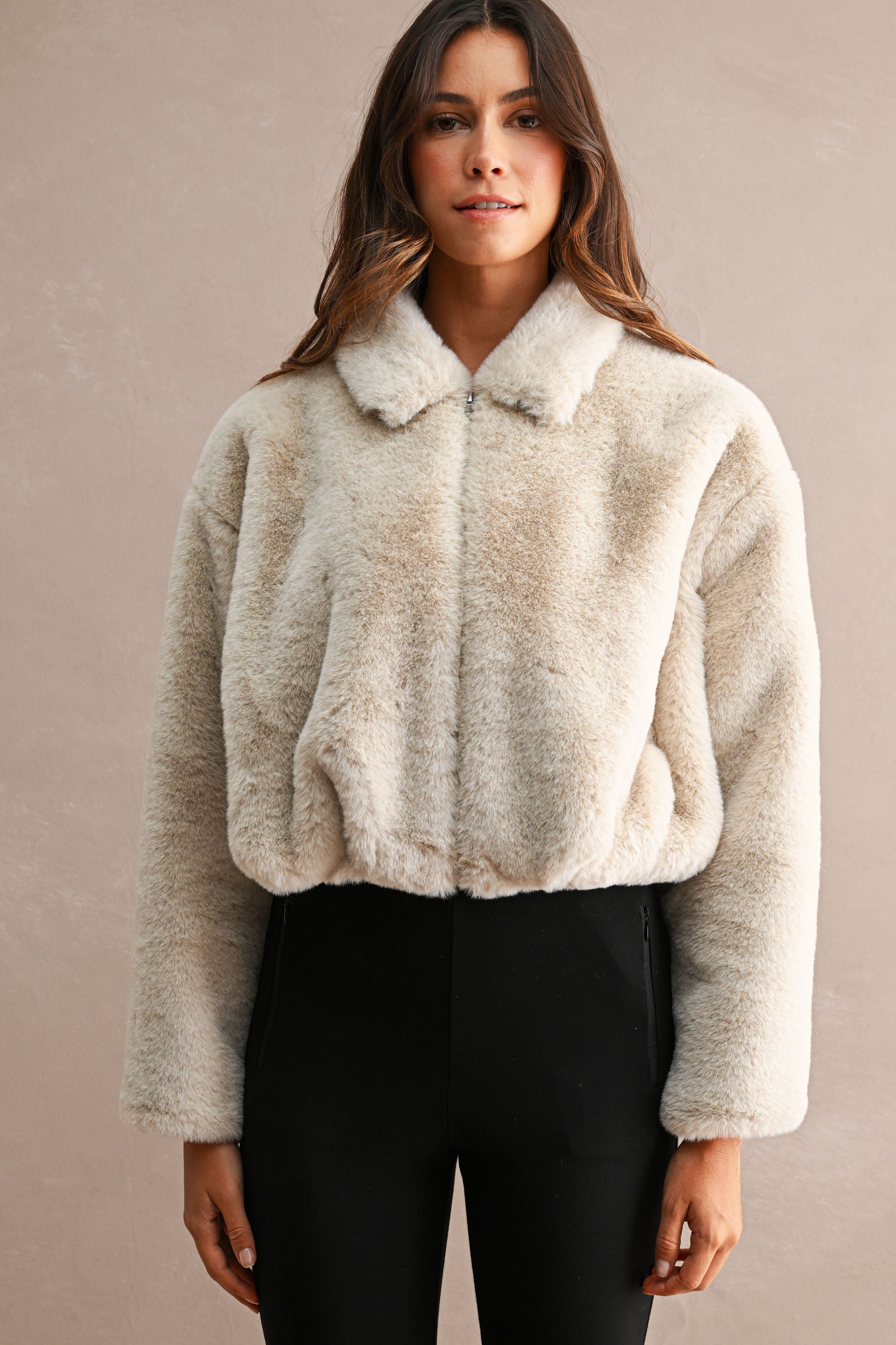 Faux Fur Jacket