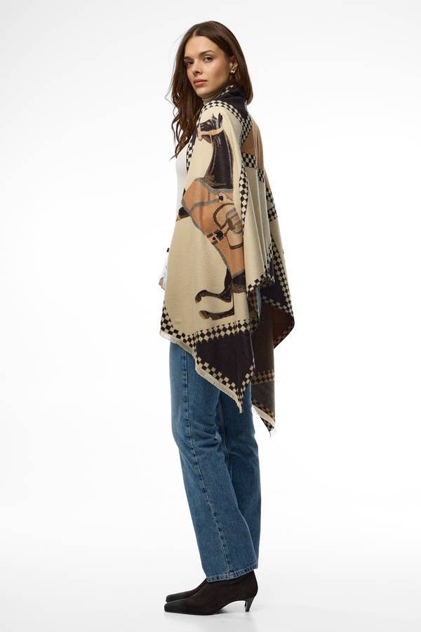 Equestrian Reversible Scarf