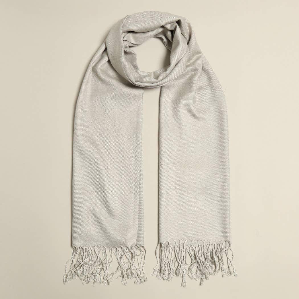 Pashmina Shawl Scarf Wrap with Fringes