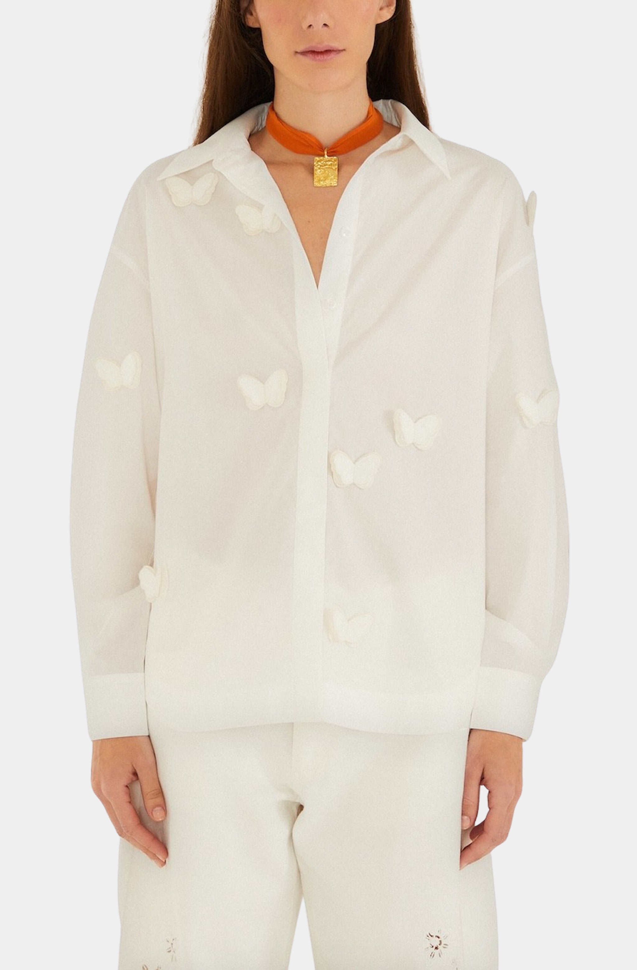 Off-White Butterflies Blouse