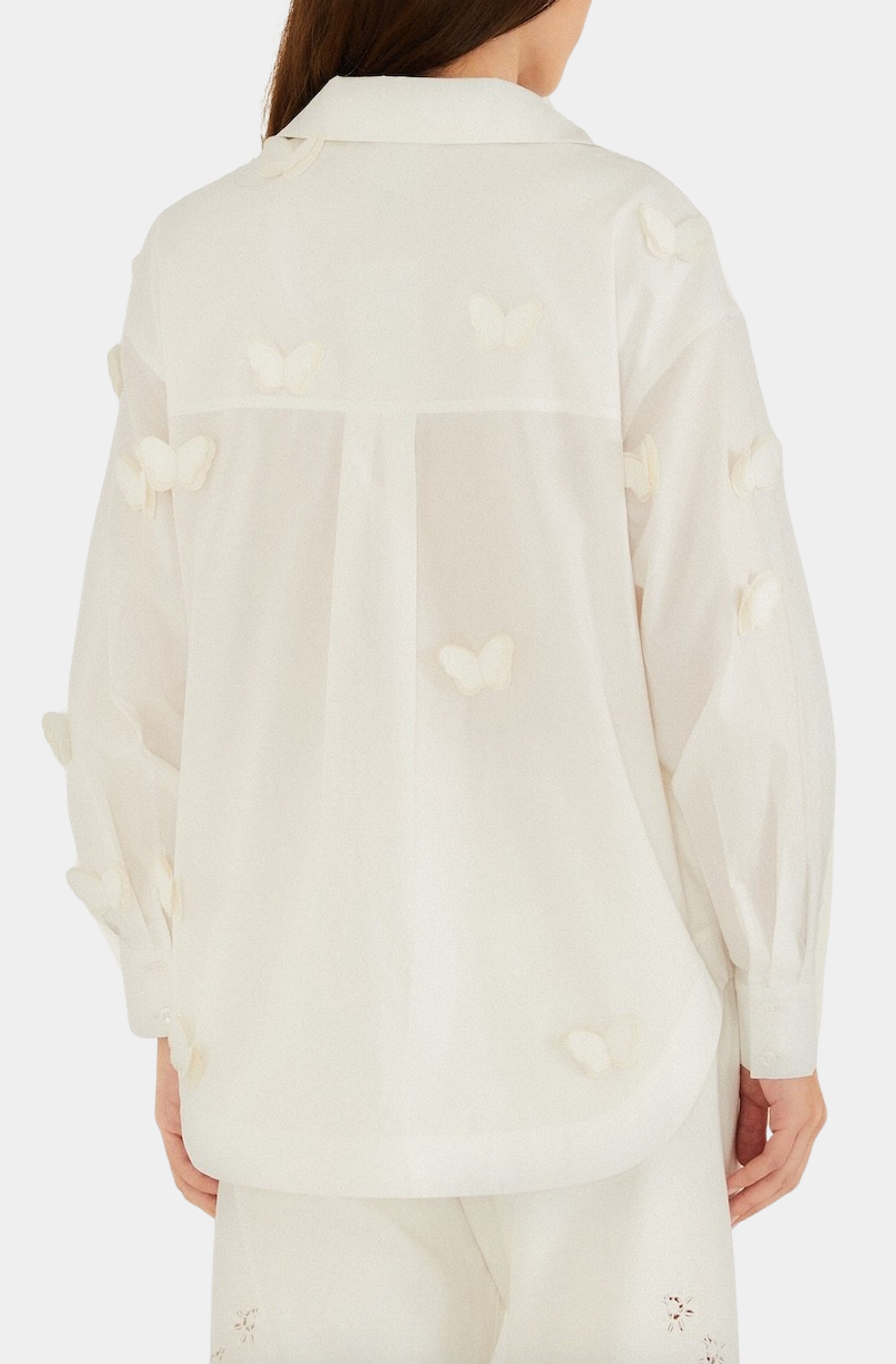 Off-White Butterflies Blouse