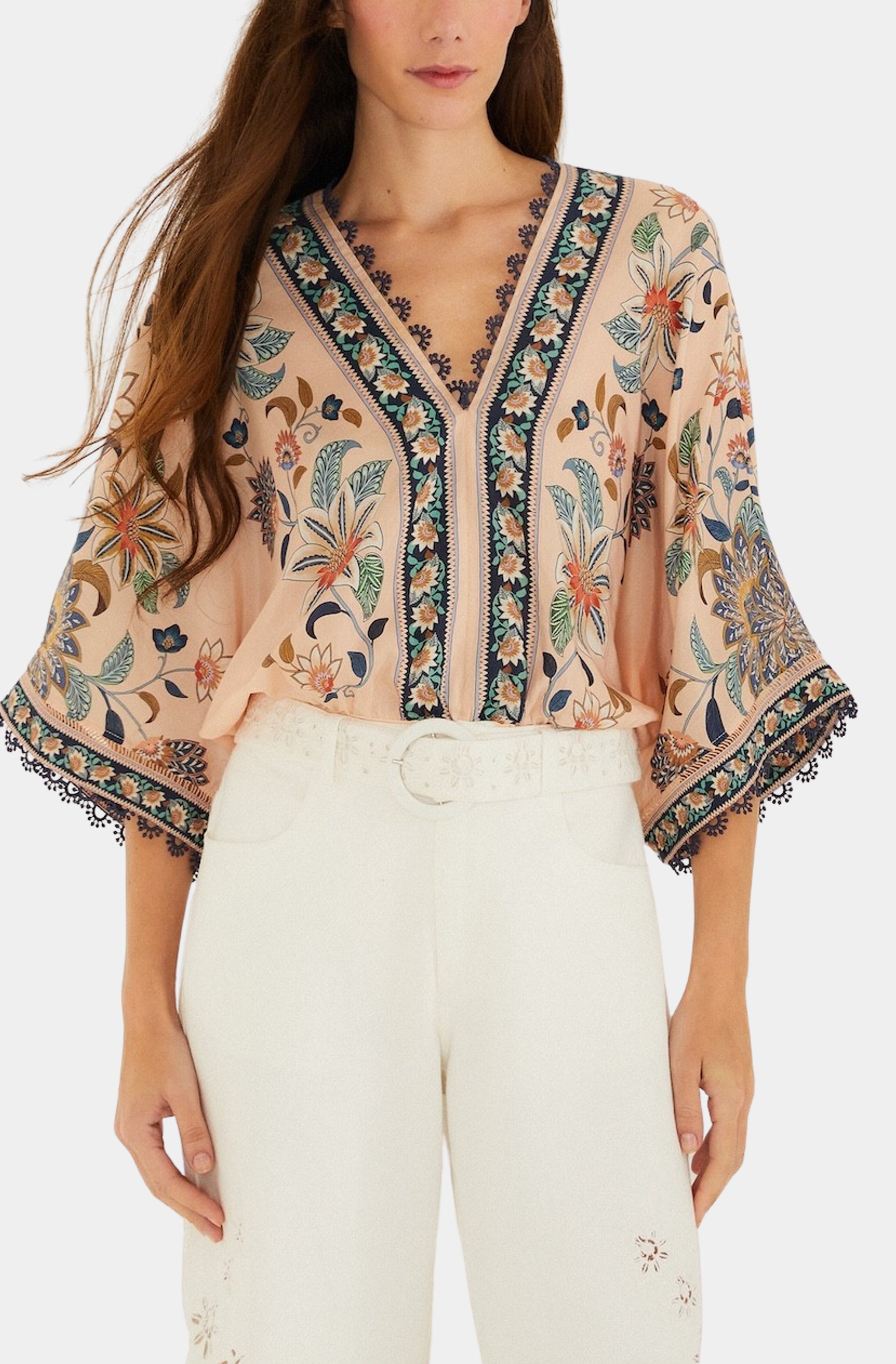 Floral Delhi Tapestry Bodysuit