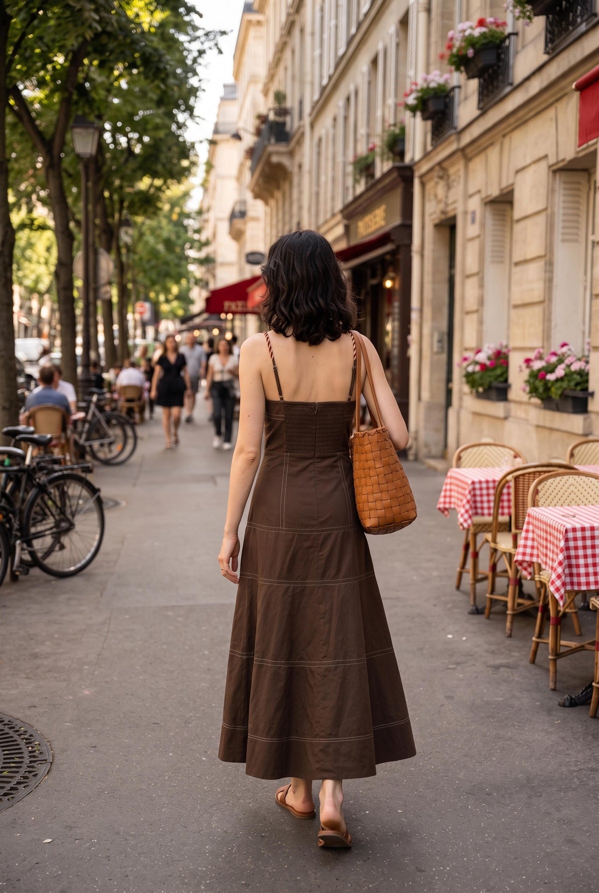 Alexandra Brick Maxi