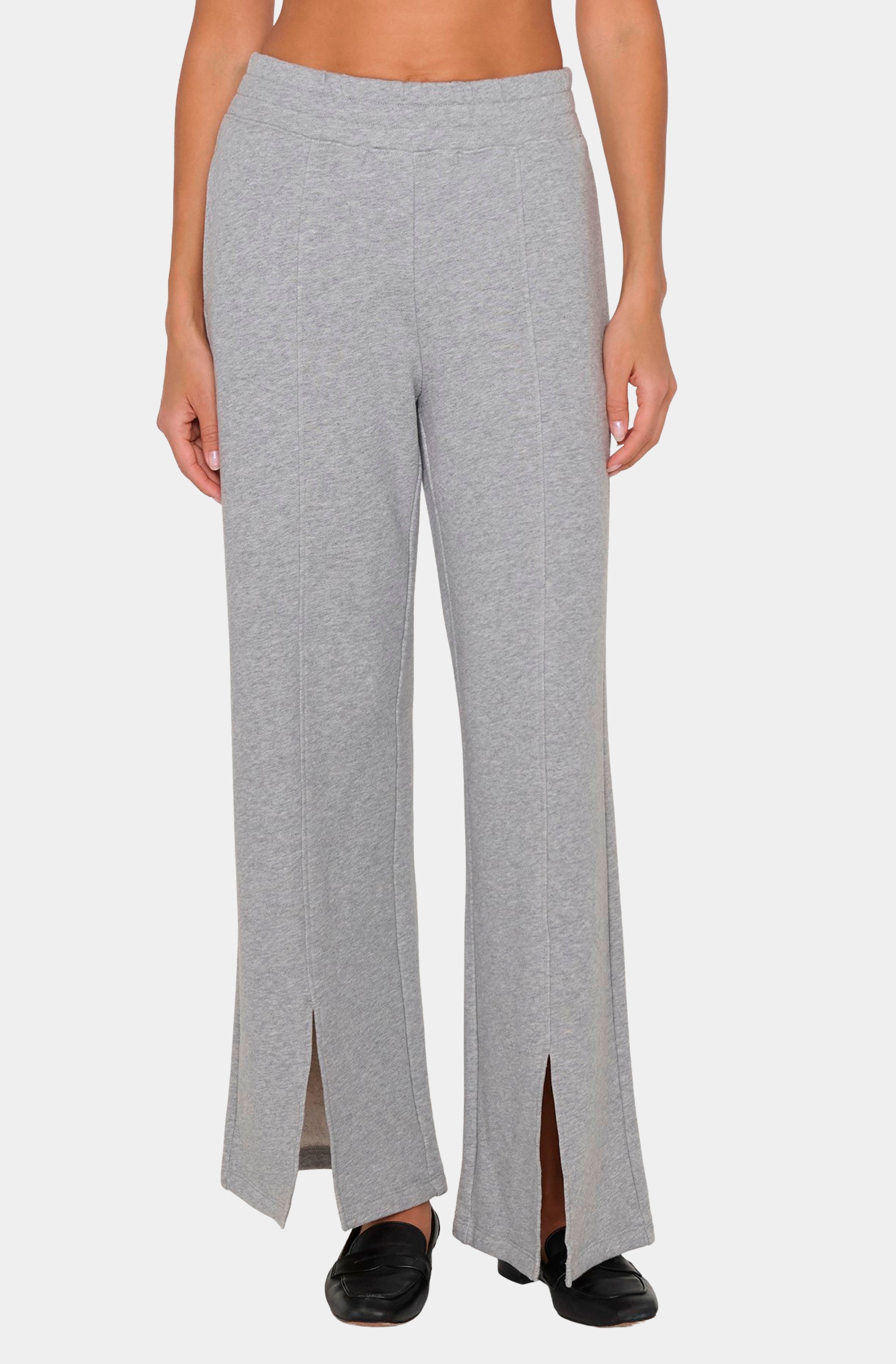 Lincoln Front Slit Knit Pant