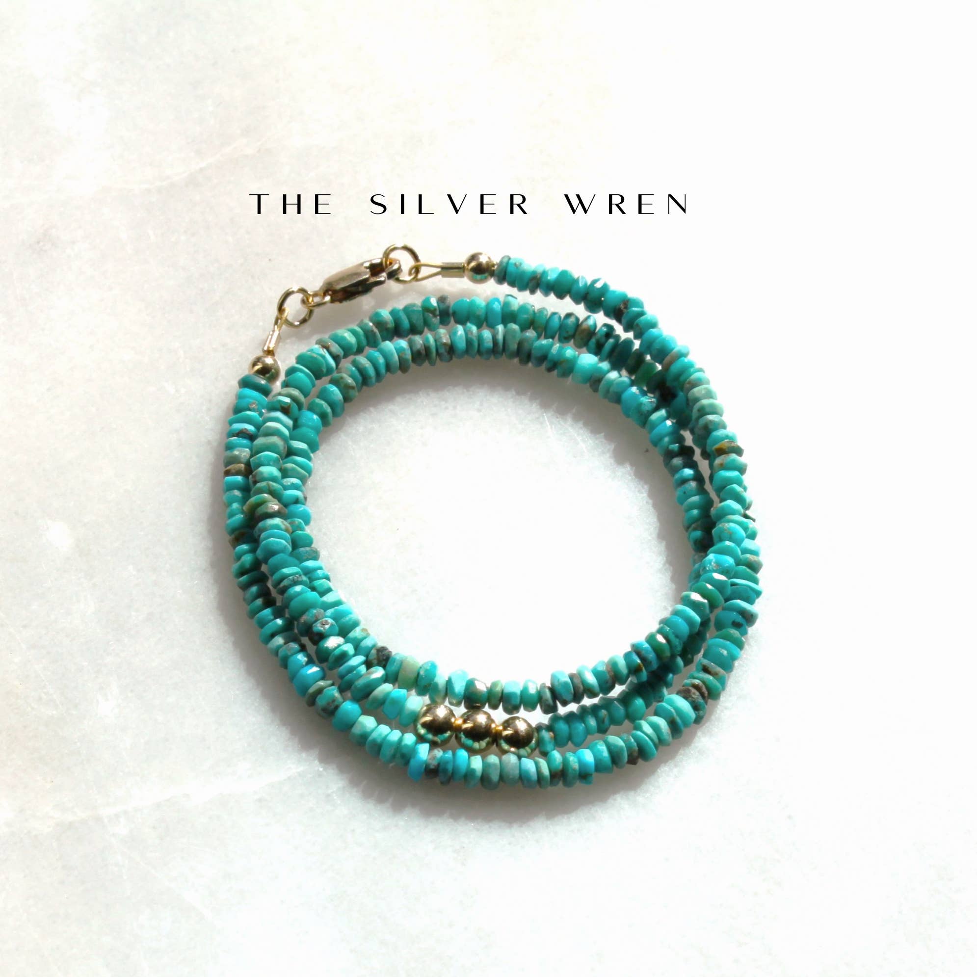 Nyla Beaded Turquoise Necklace