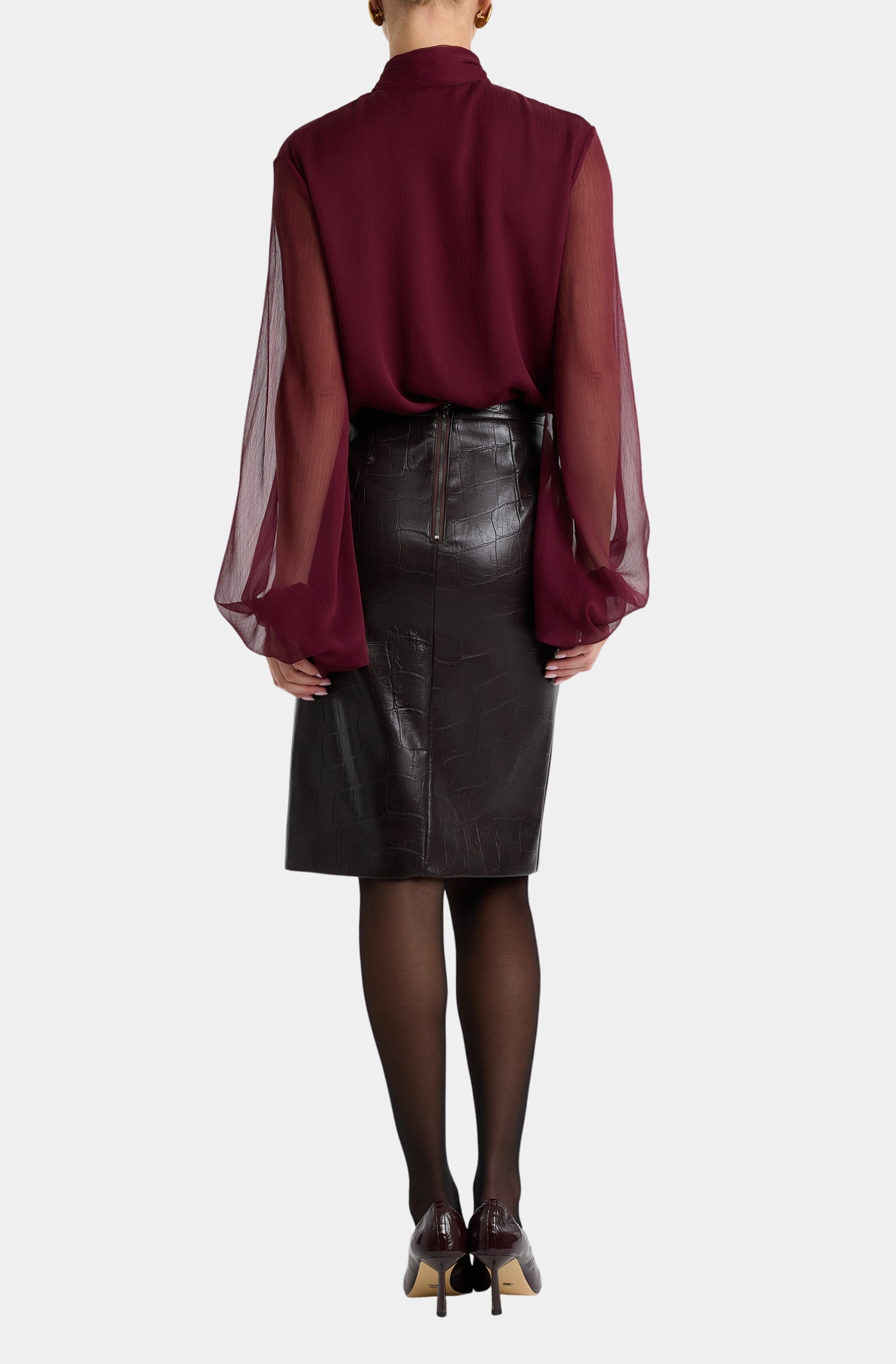 Solace Tie Front Blouse
