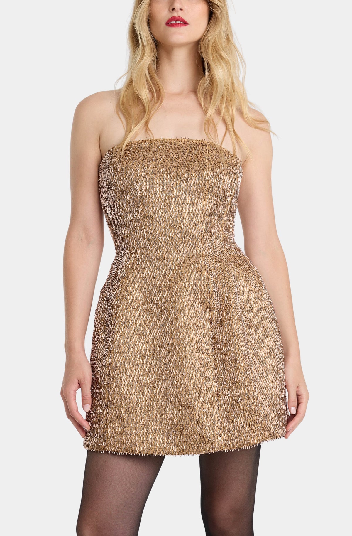 Florine Hourglass Mini Dress