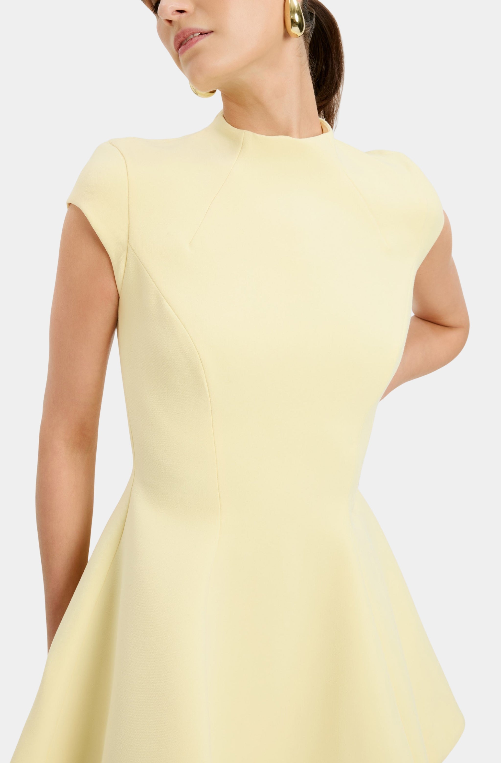 Beckett High Neck Mini Dress