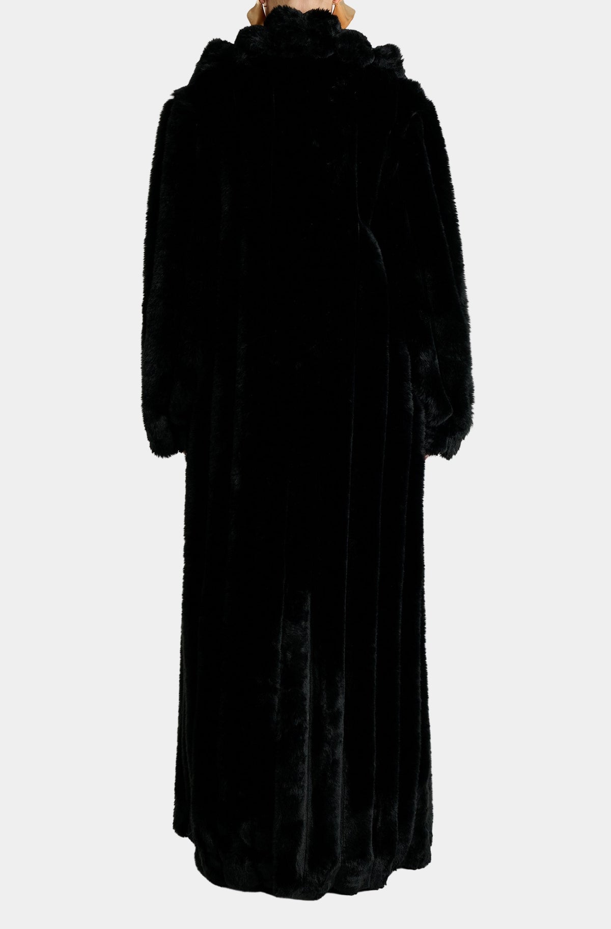 Marta Faux Fur Longline Coat