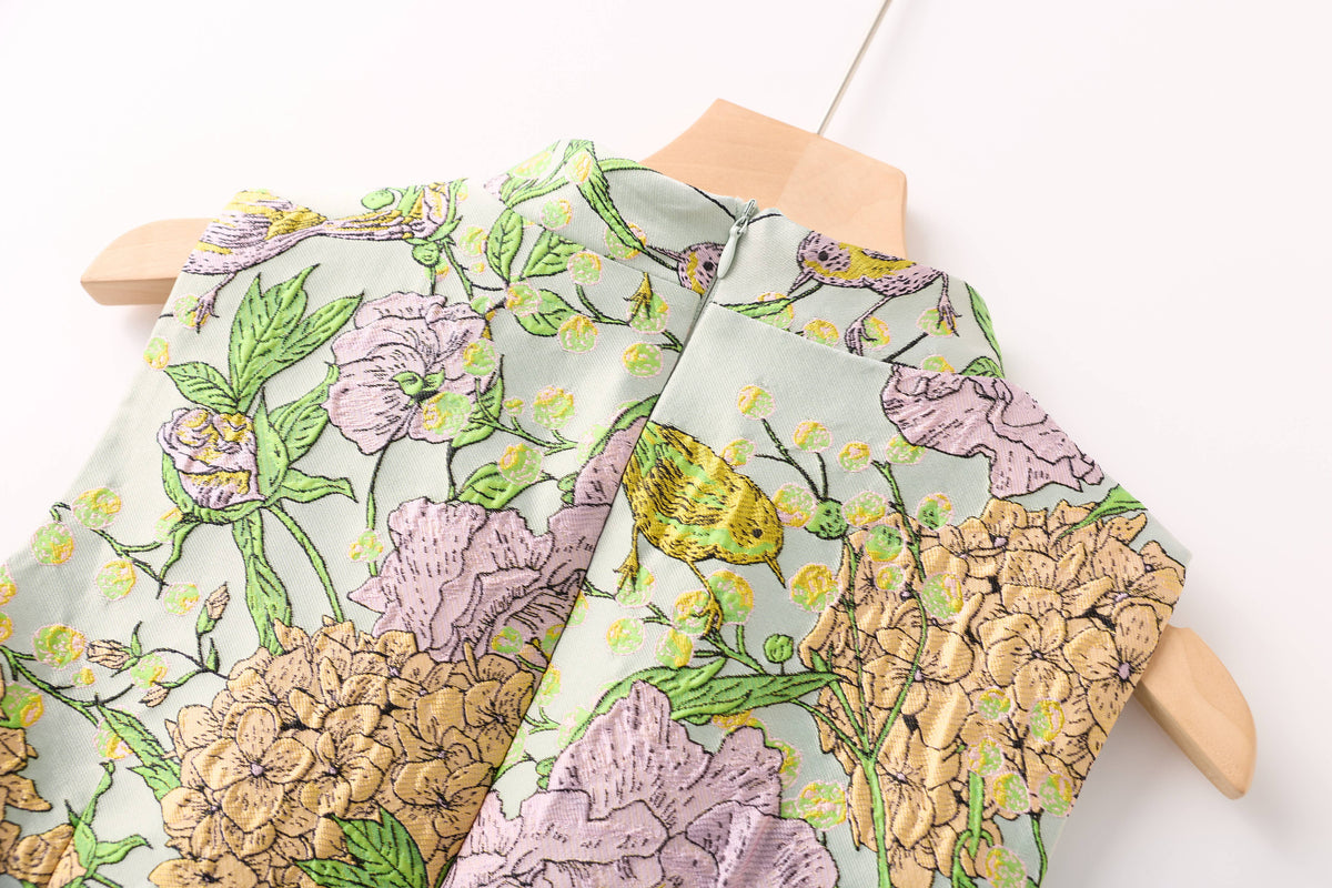 Jackie Embroidered Mini