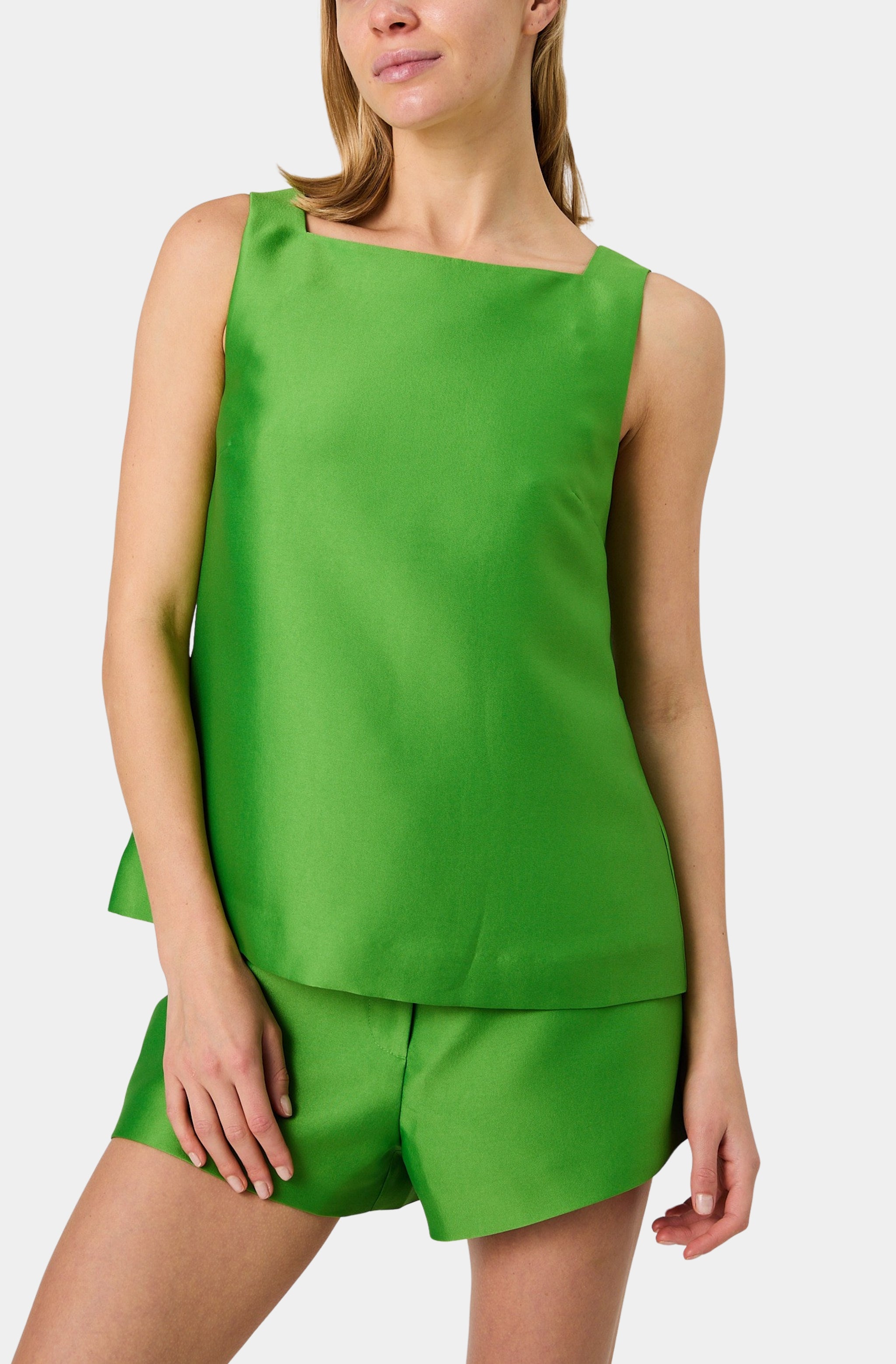 Struct Taff Sleeveless Aline Top