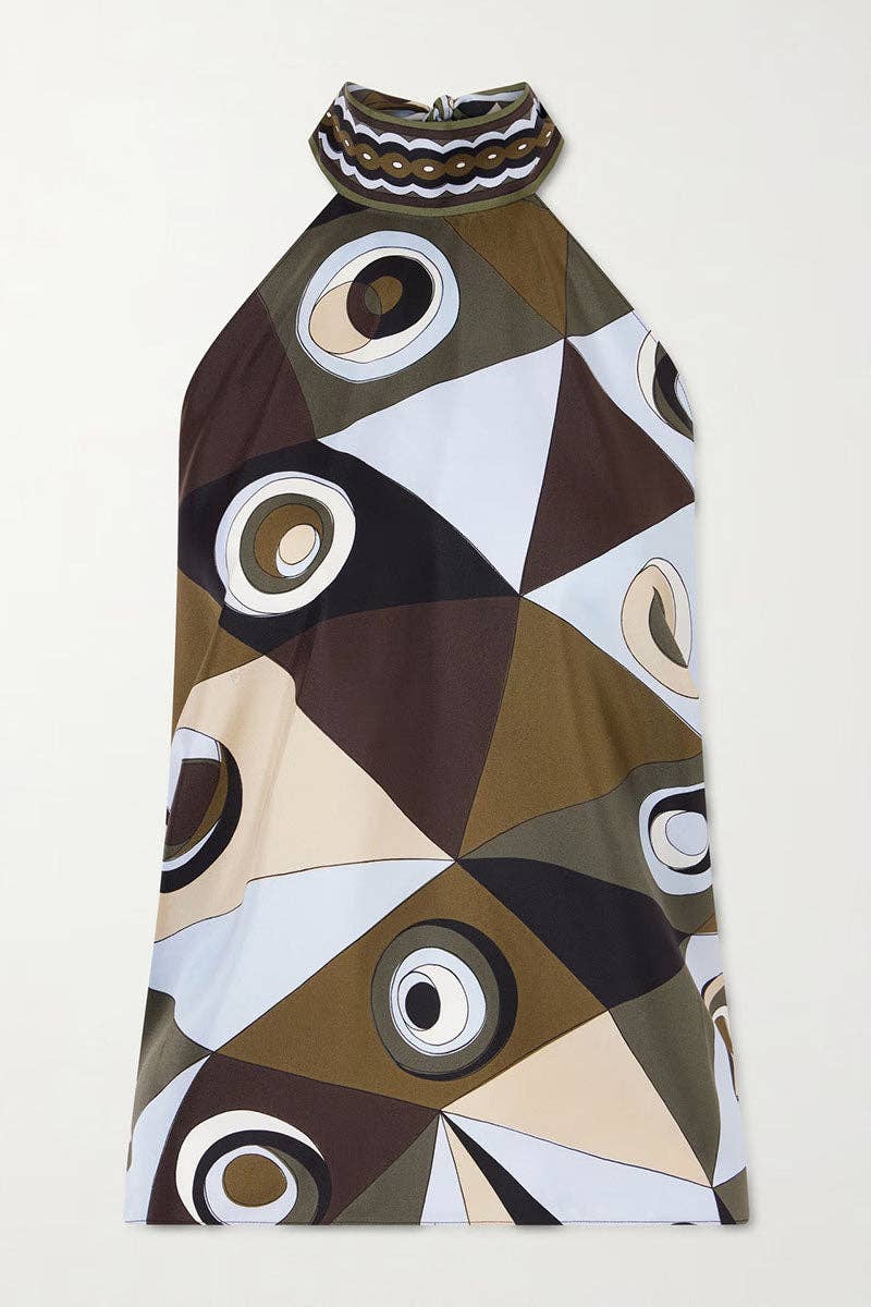 Geometric Skirt Set