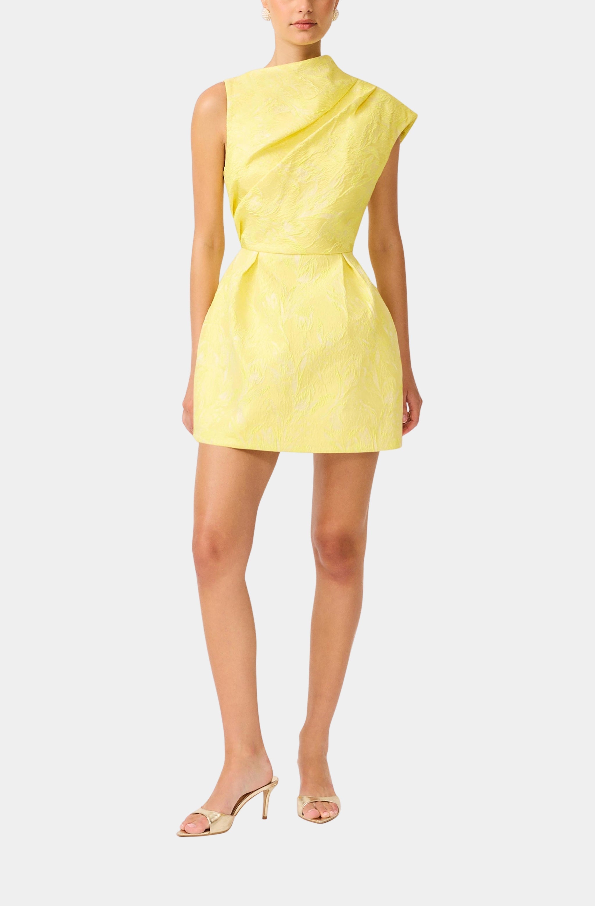Luella Asymmetric Mini Dress