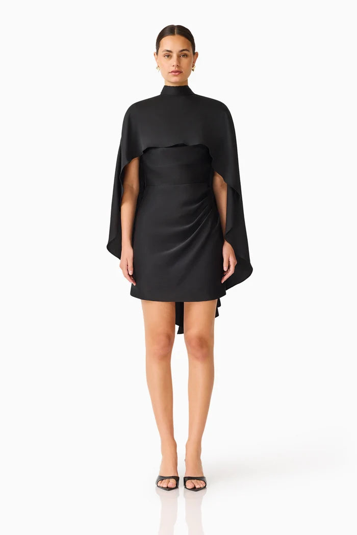 Auriella Cape Mini Dress
