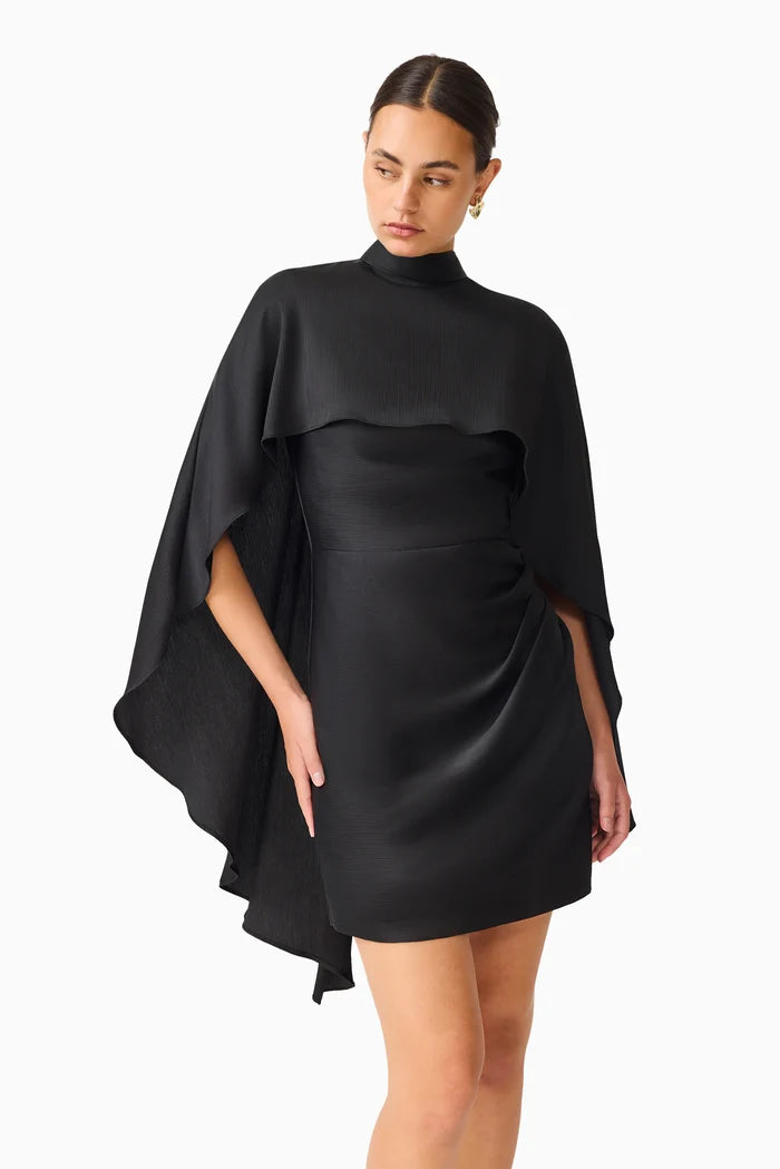Auriella Cape Mini Dress