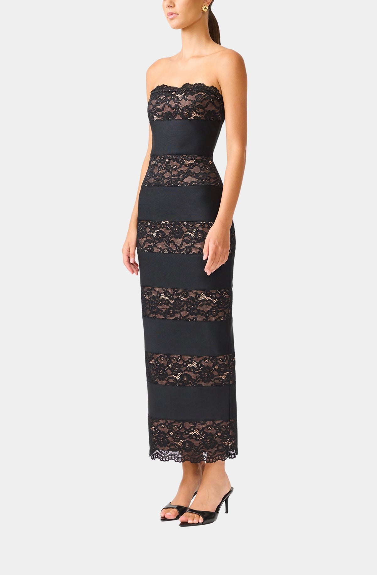Emberly Strapless Gown