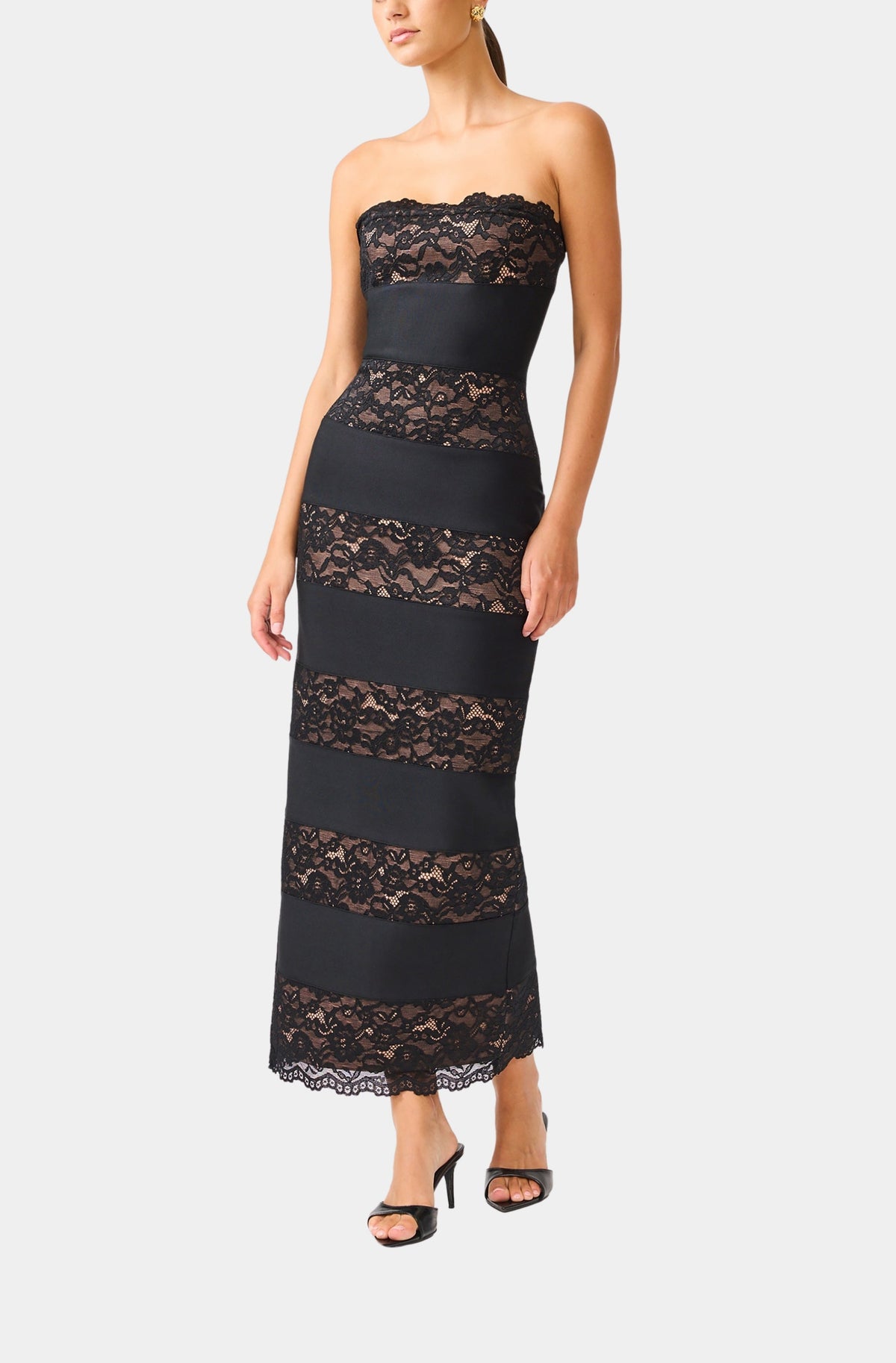 Emberly Strapless Gown