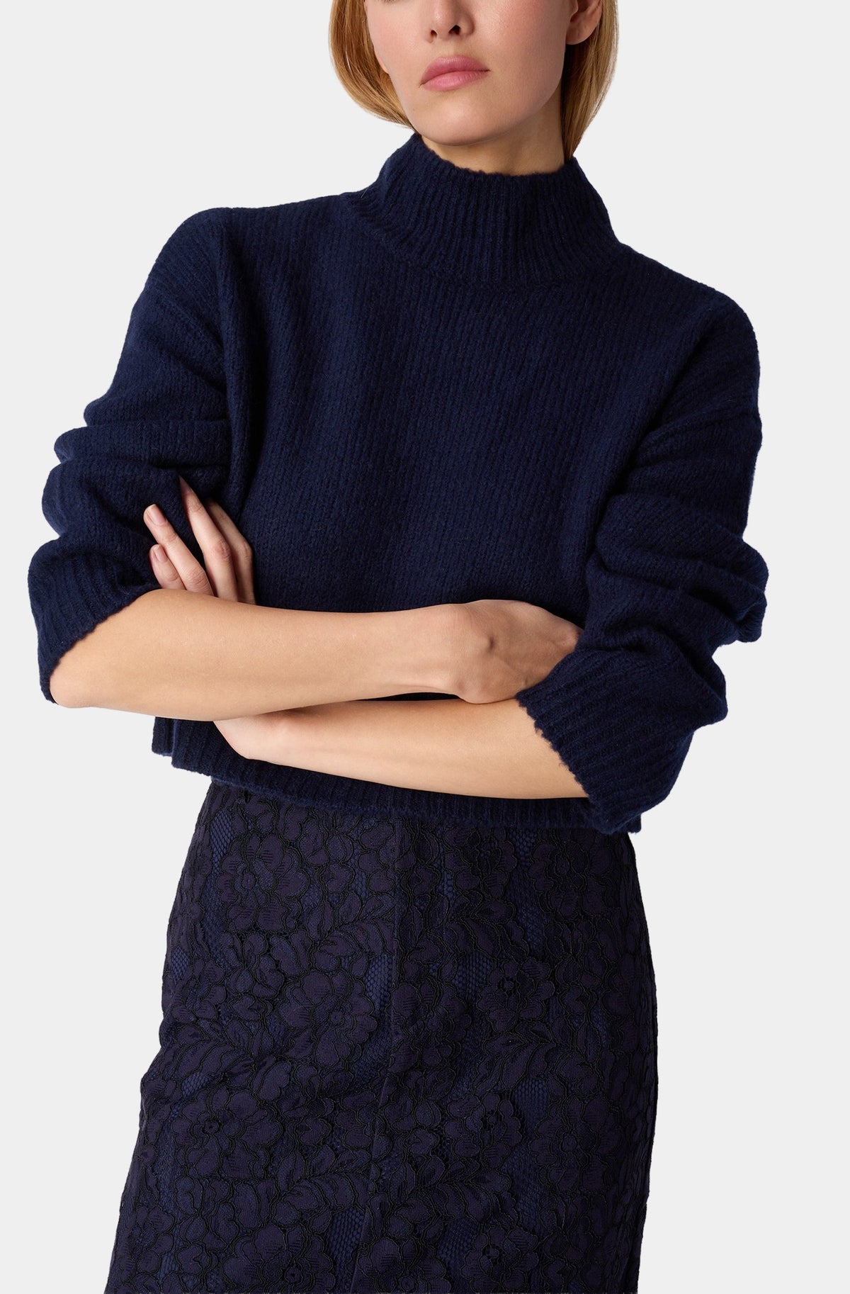 Catherine Cropped Sweater