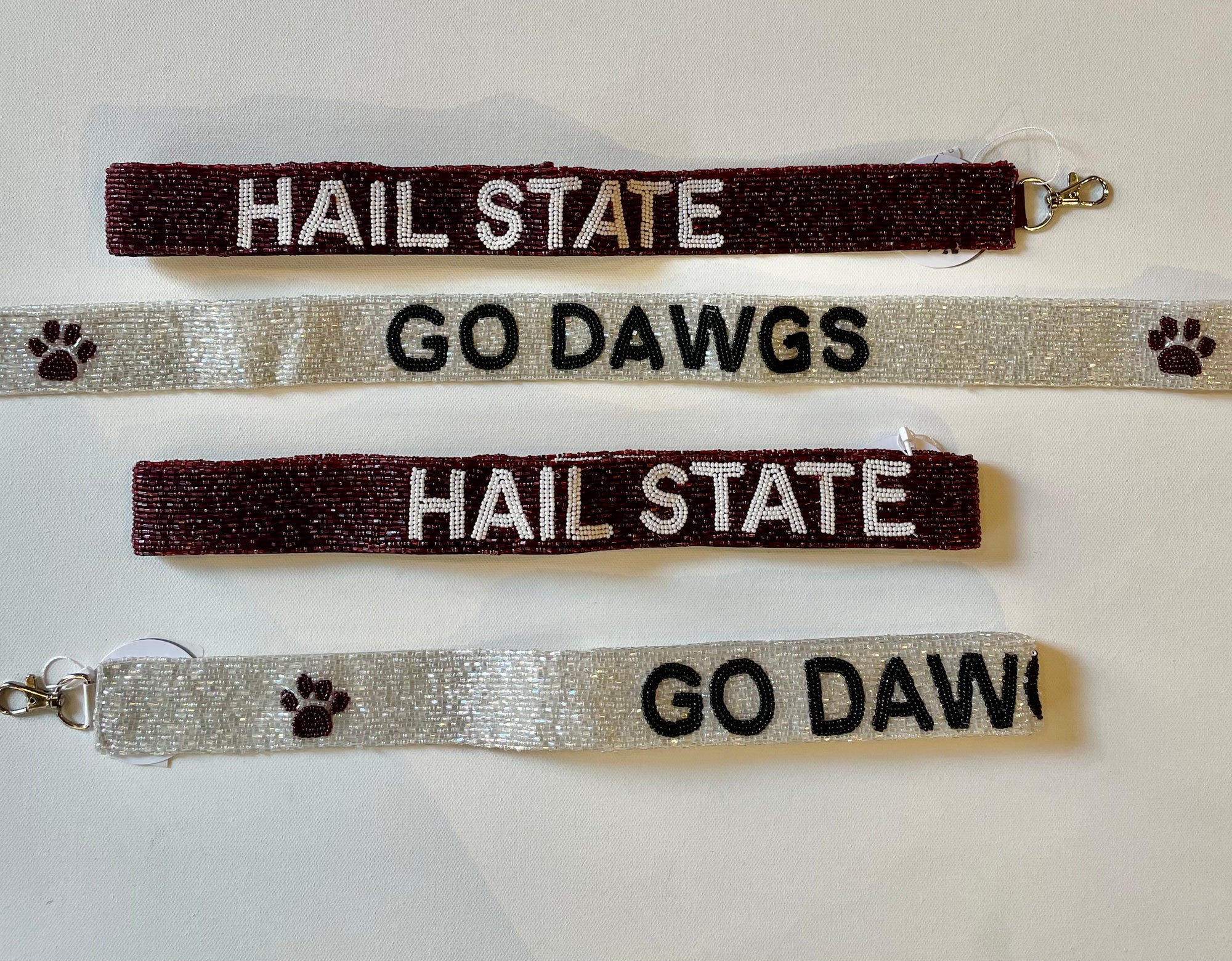 Hail State Beaded Strap
