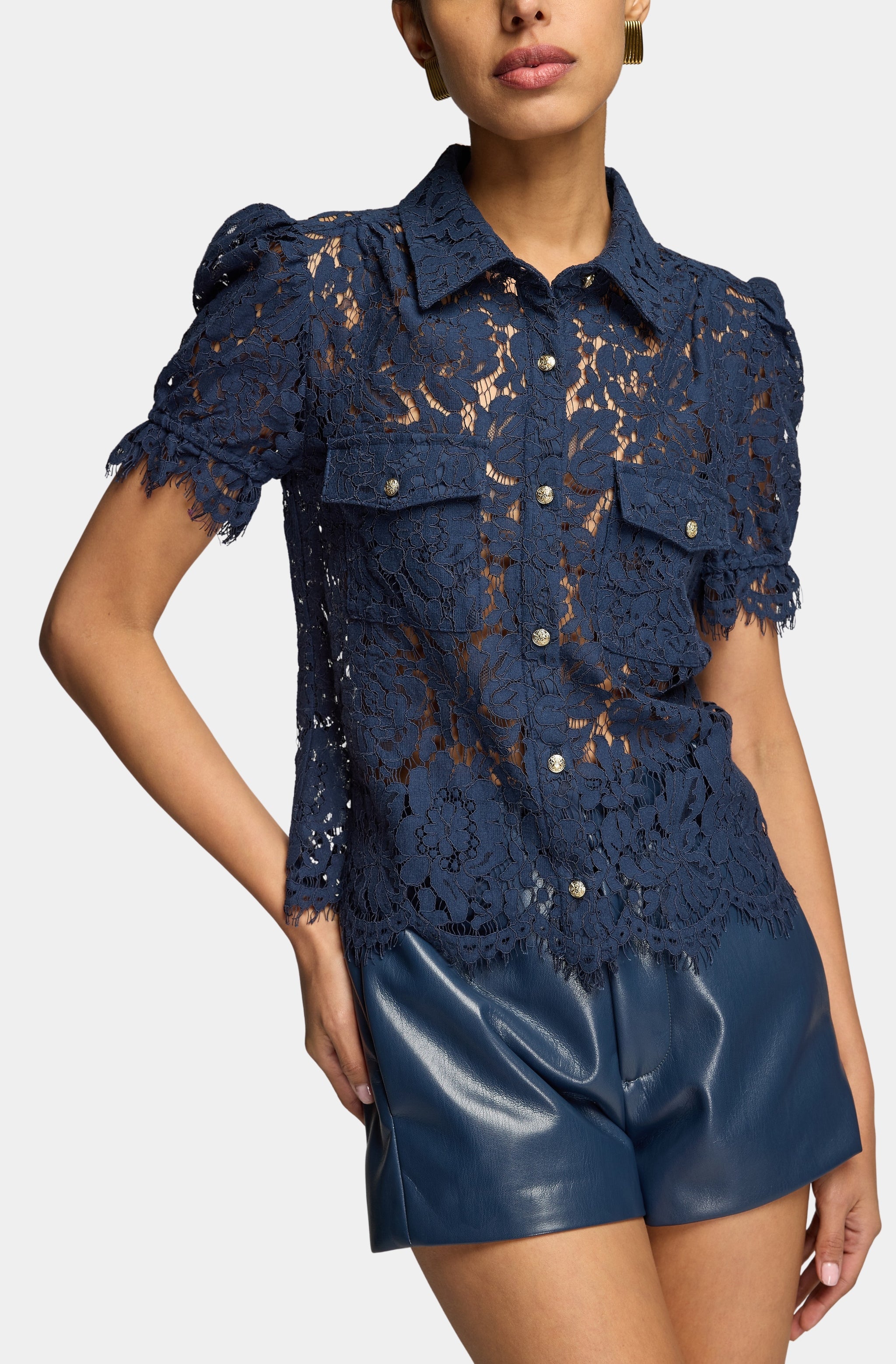 Mikaelle Lace Shirt