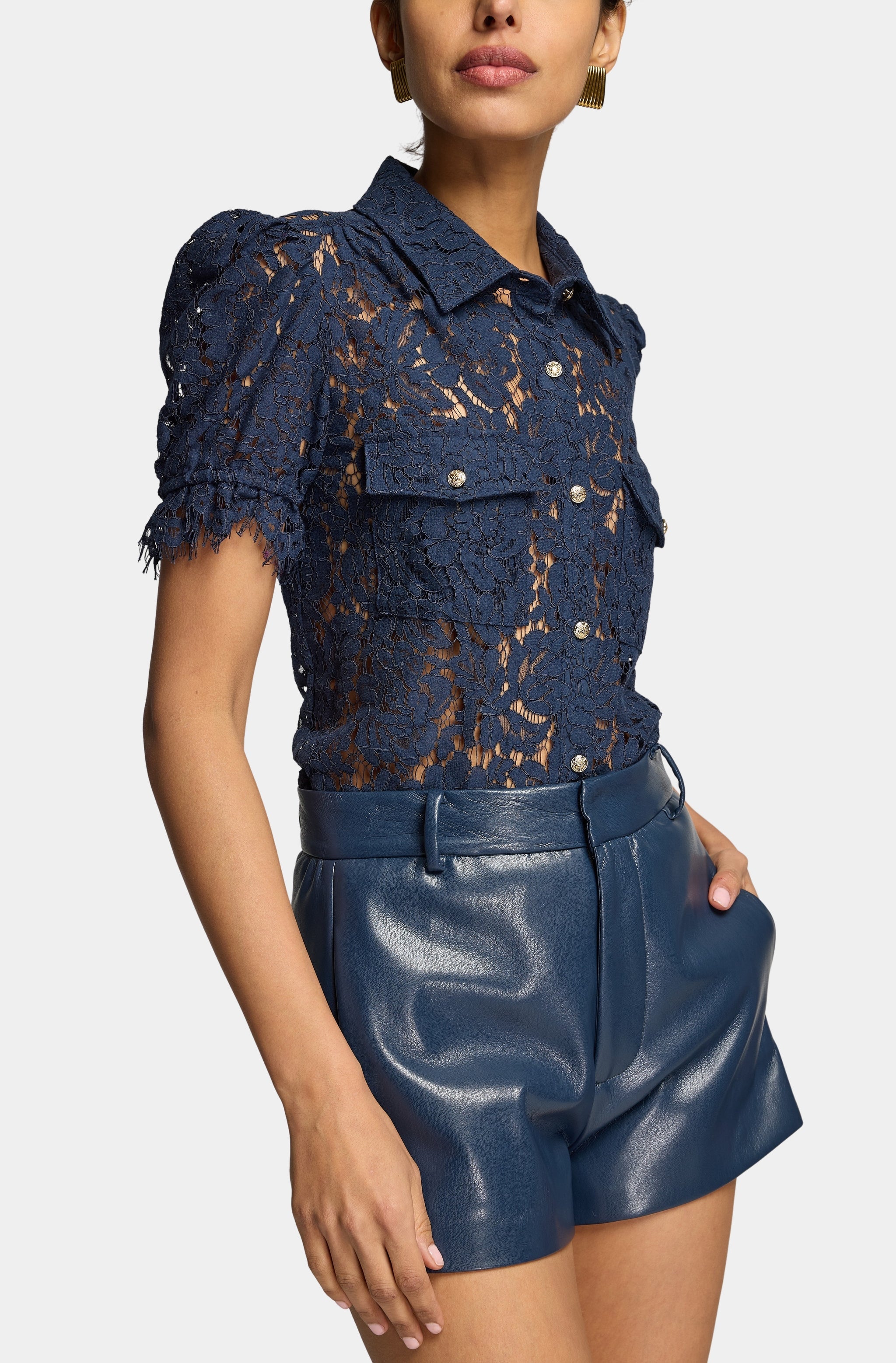 Mikaelle Lace Shirt