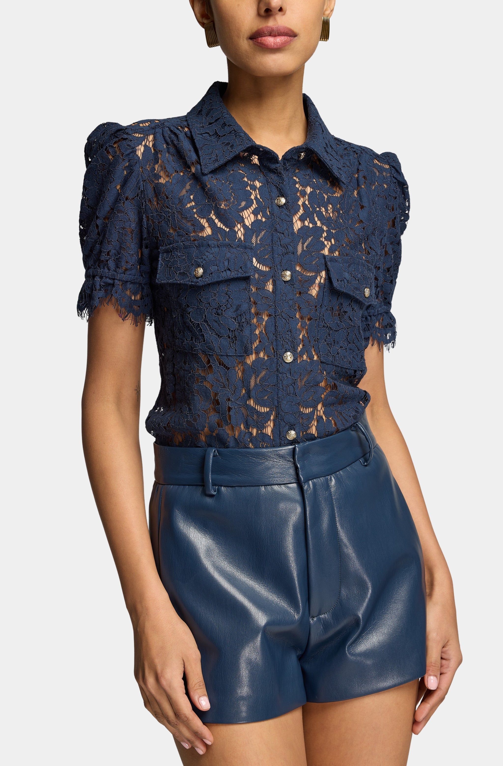 Mikaelle Lace Shirt