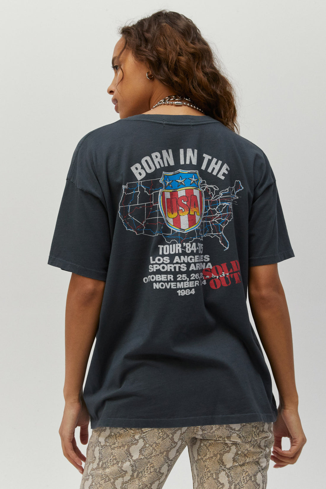Bruce Springsteen Born in the USA Merch Tee