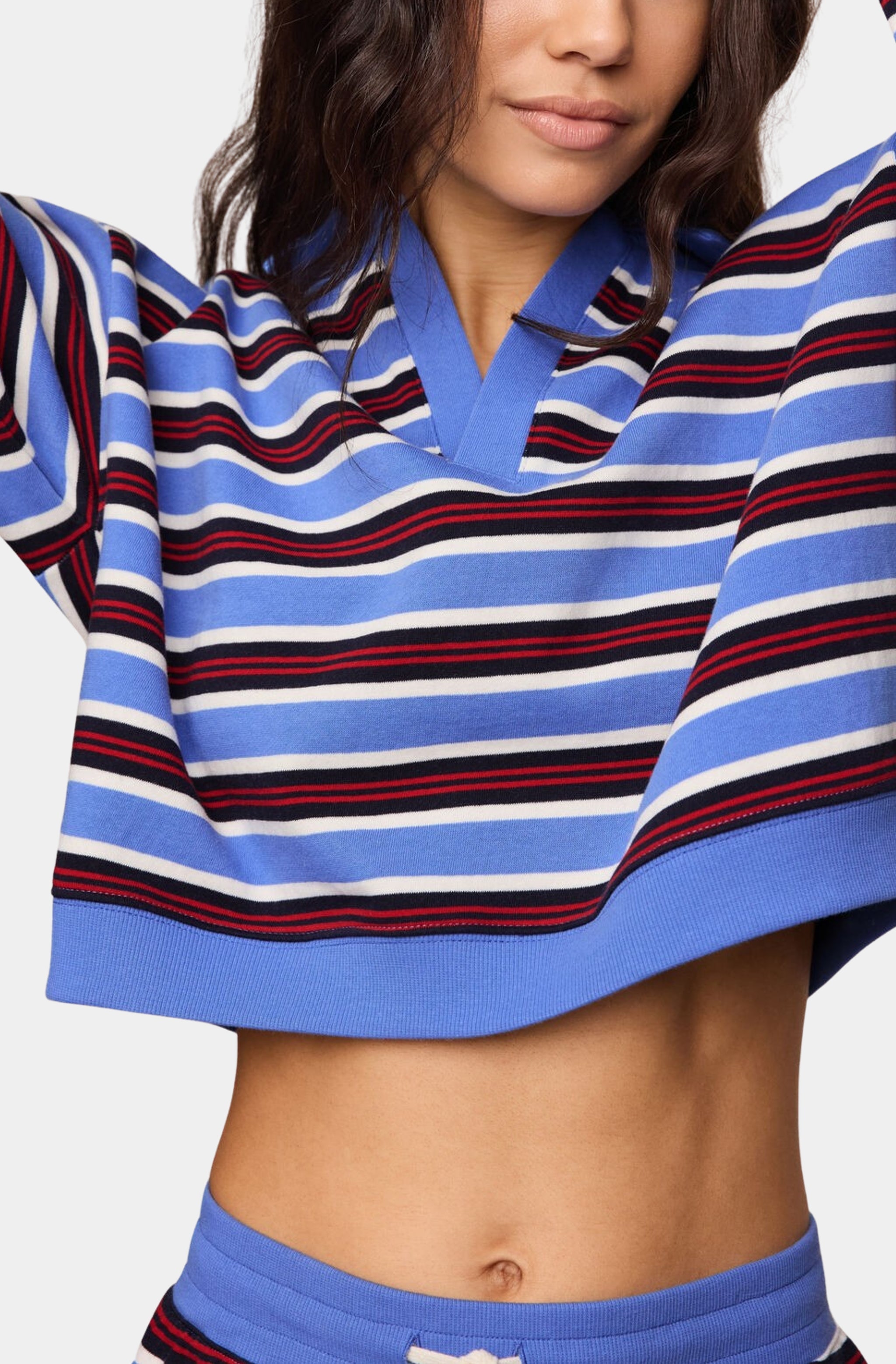 Low Key Stripe Henley