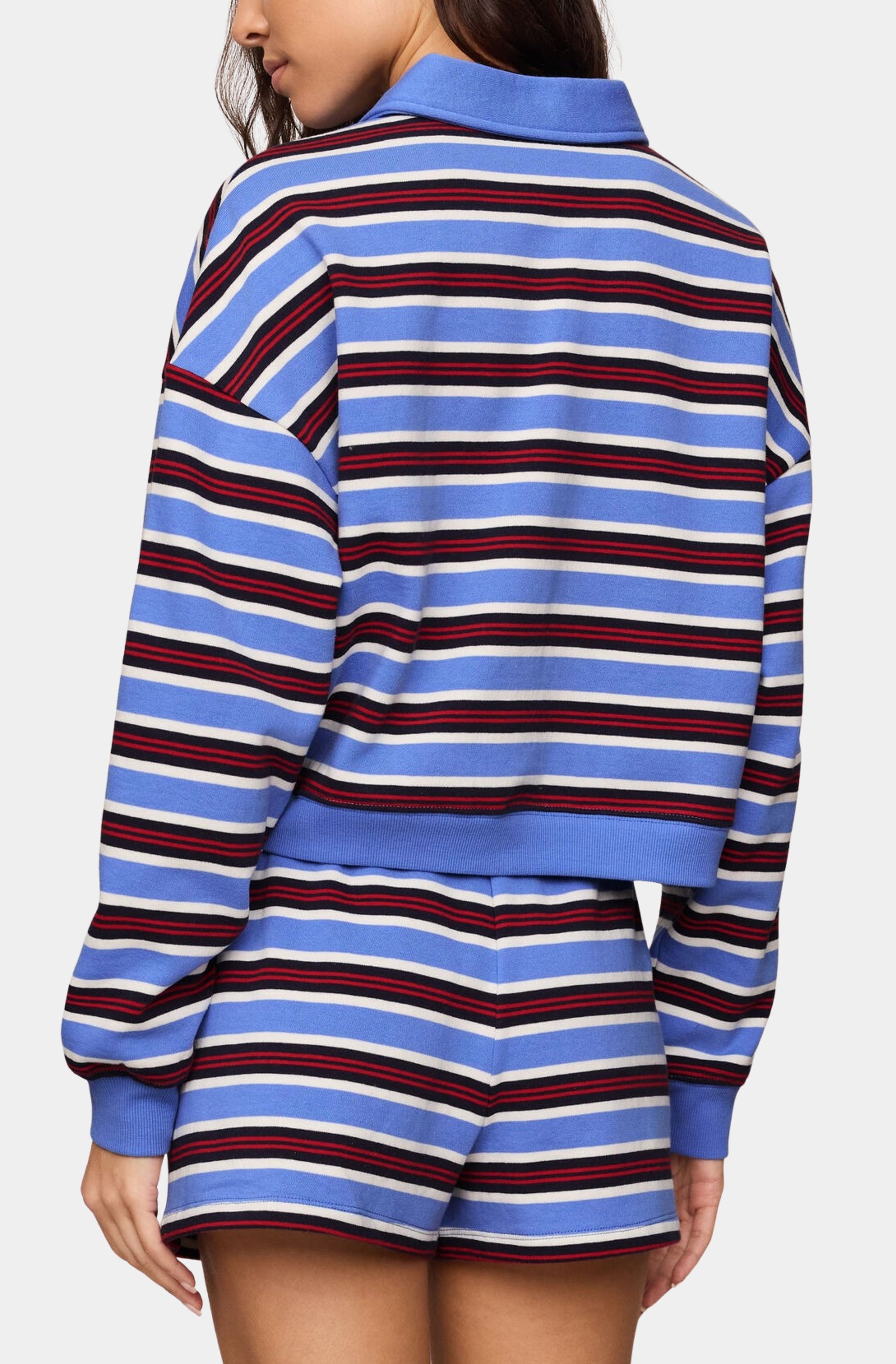 Low Key Stripe Henley