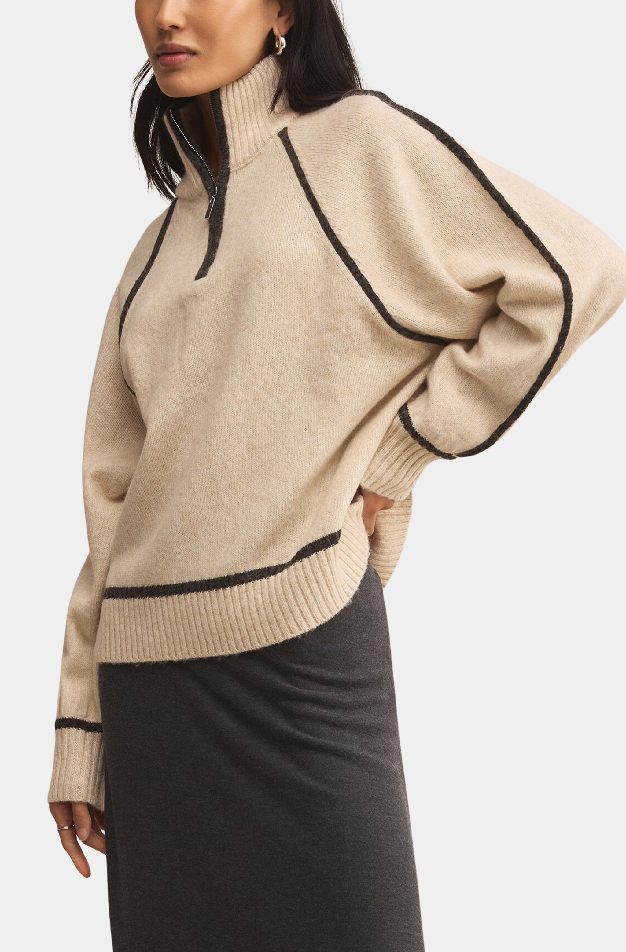 Alps Half Zip Sweater – Hemline Ridgeland