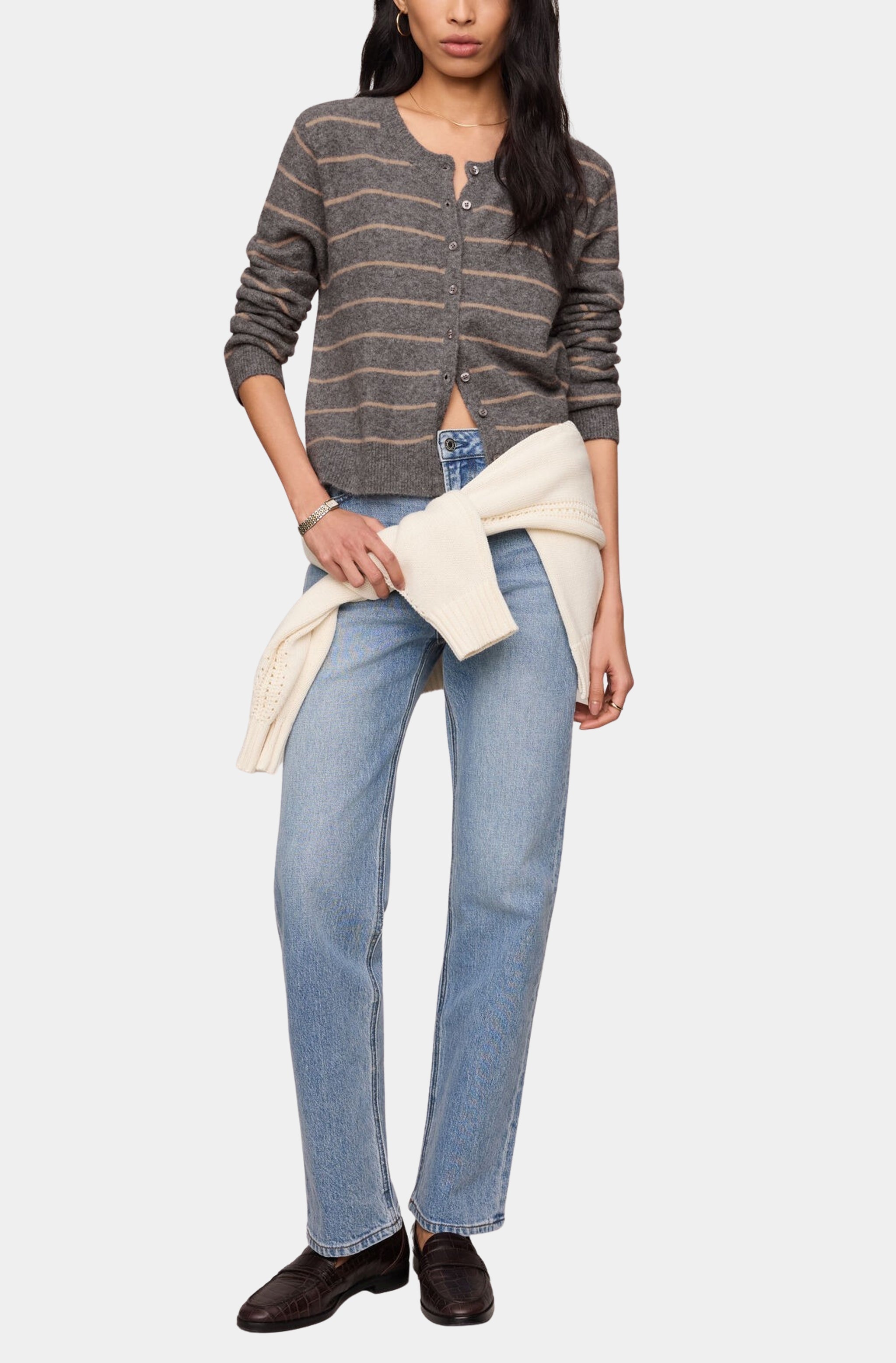 Medina Stripe Cardigan