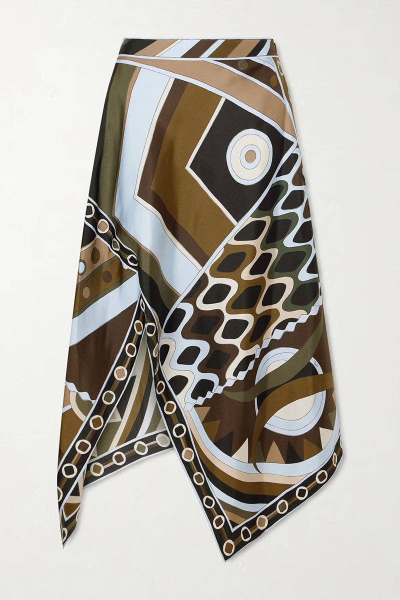 Geometric Skirt Set