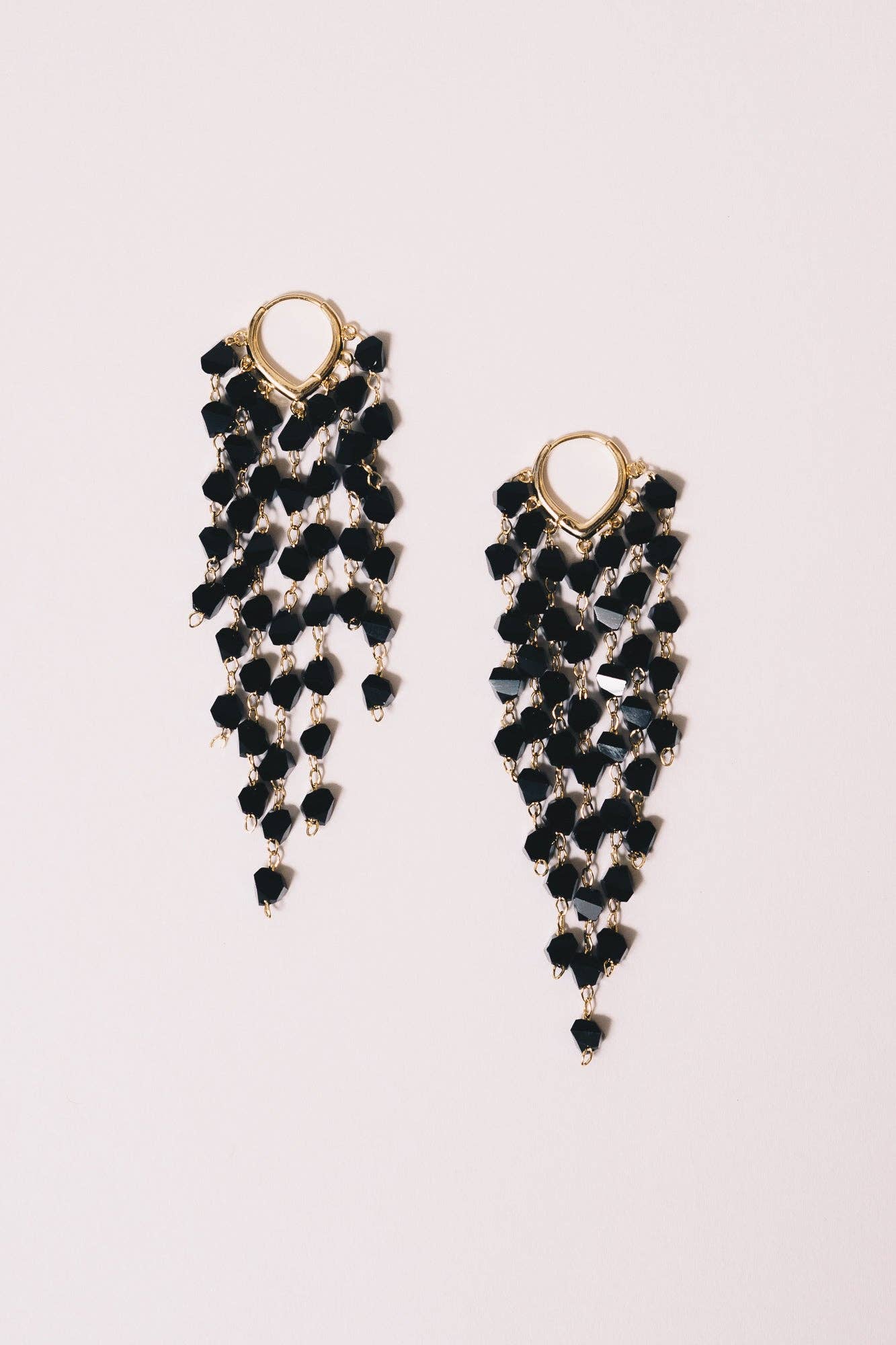 Murial Crystal Drop Earrings | 18K Gold Plating | Crystal CZ
