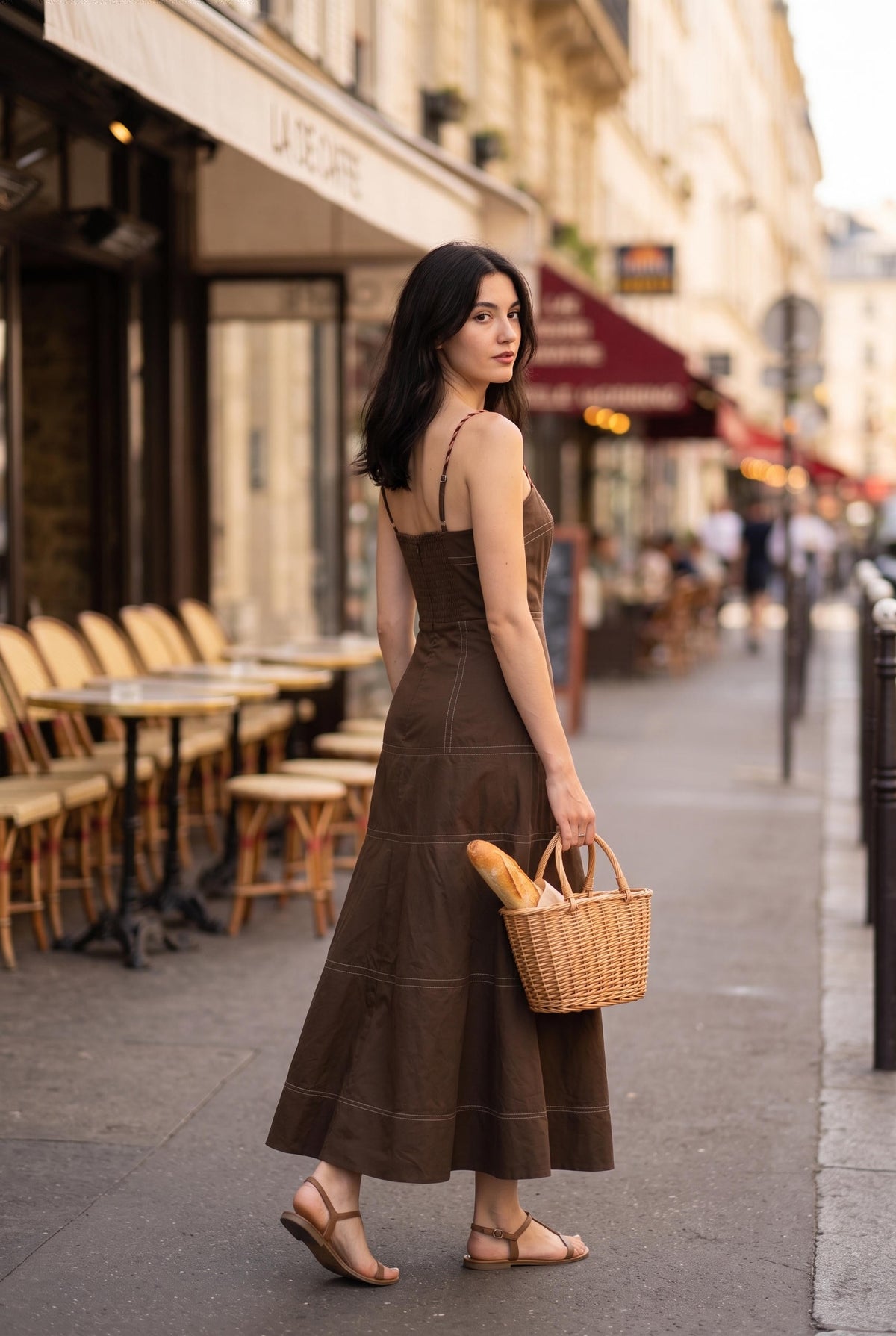 Alexandra Brick Maxi