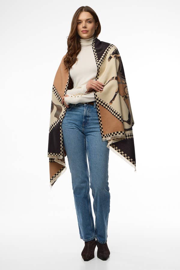 Equestrian Reversible Scarf